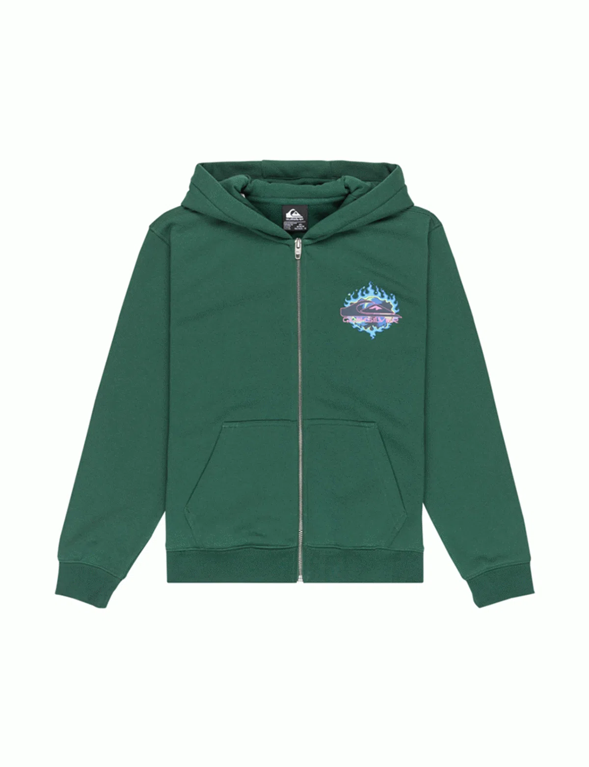 Casaco Desportivo zip Menino Verde