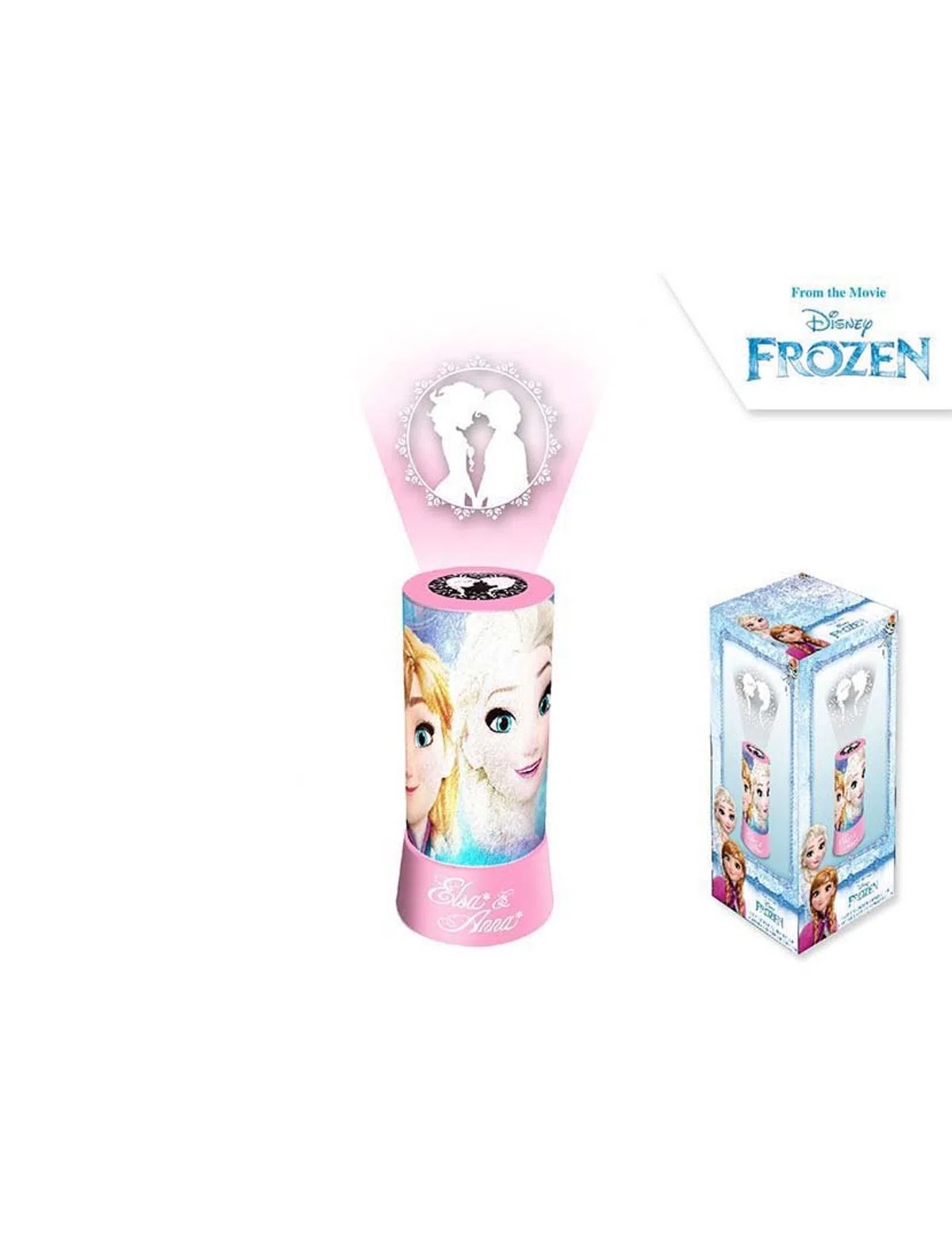 Projetor Led Cilíndrico Frozen