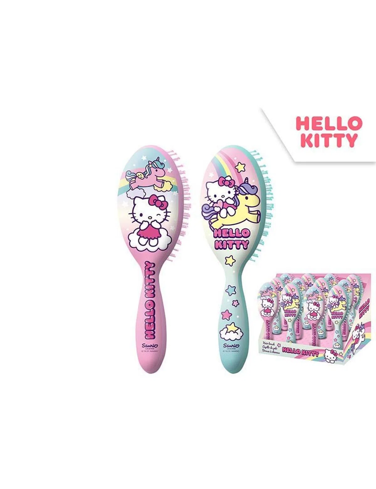Escova Cabelo Hello Kitty