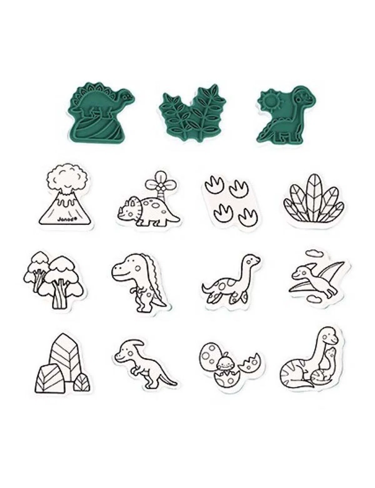 15 Dinosaur Stamps