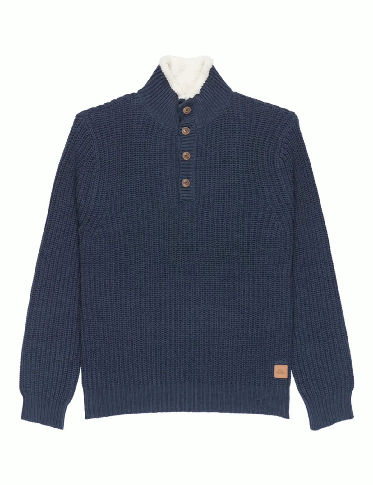 Pullover com Pelo Azul