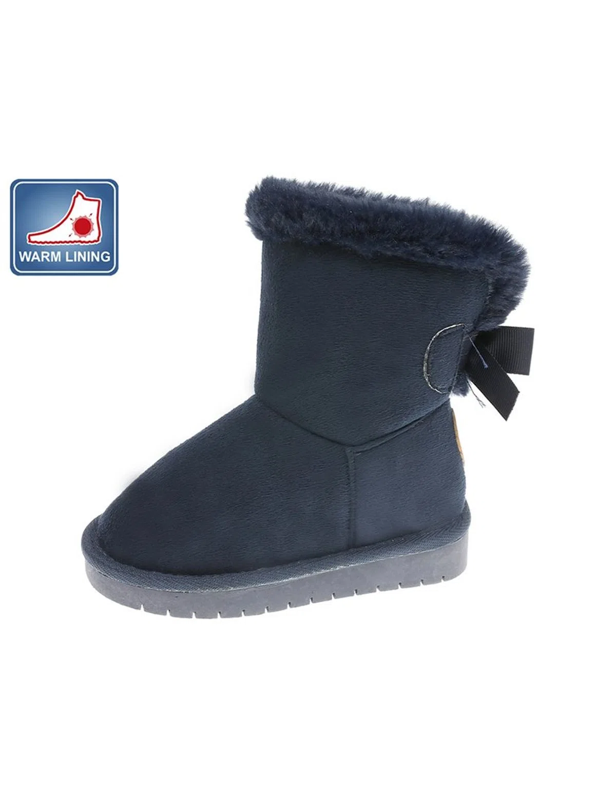 Bota Alta Criança Azul Marinho