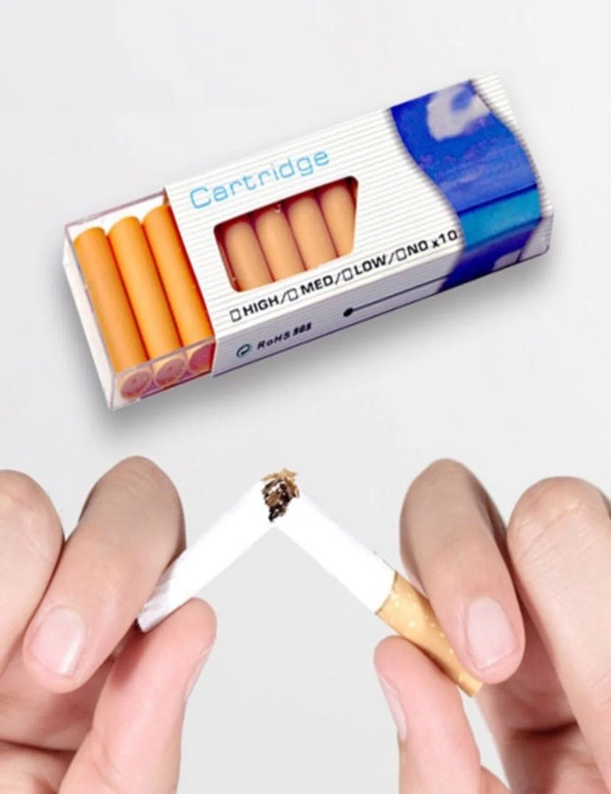 Pack 30x Recargas de Cigarro Electrónico