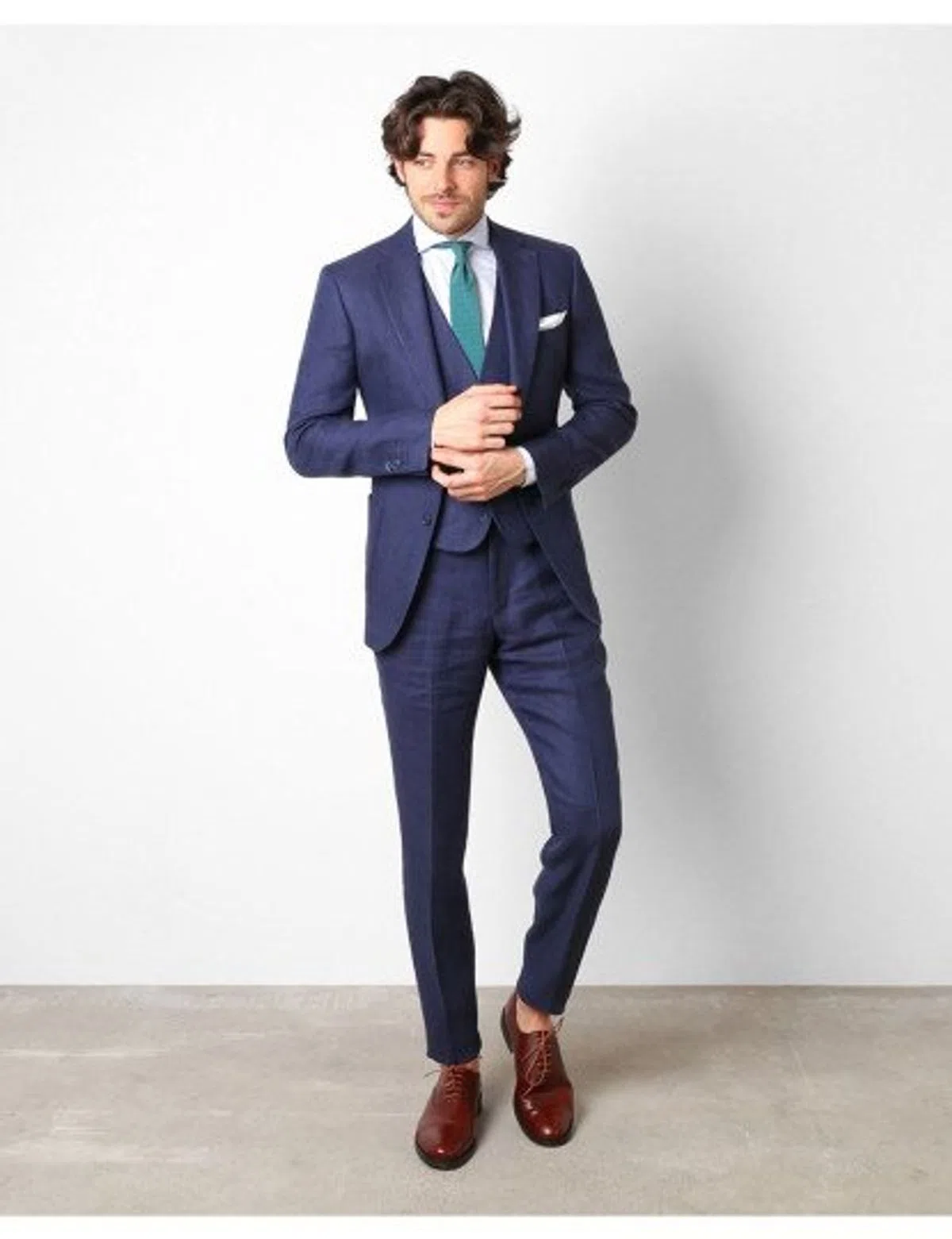 Blue Men's Suit