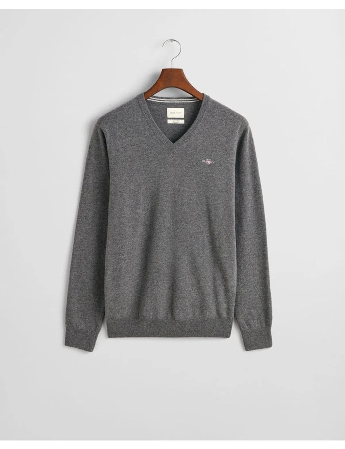 Fine Wool Sweater Grey