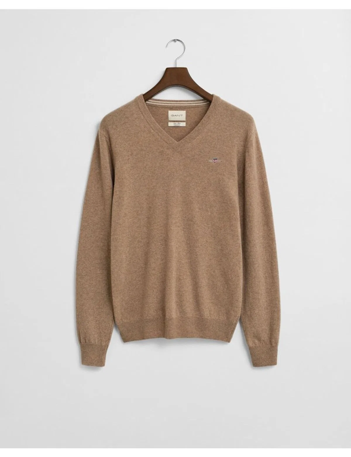 Beige Fine Wool Sweater