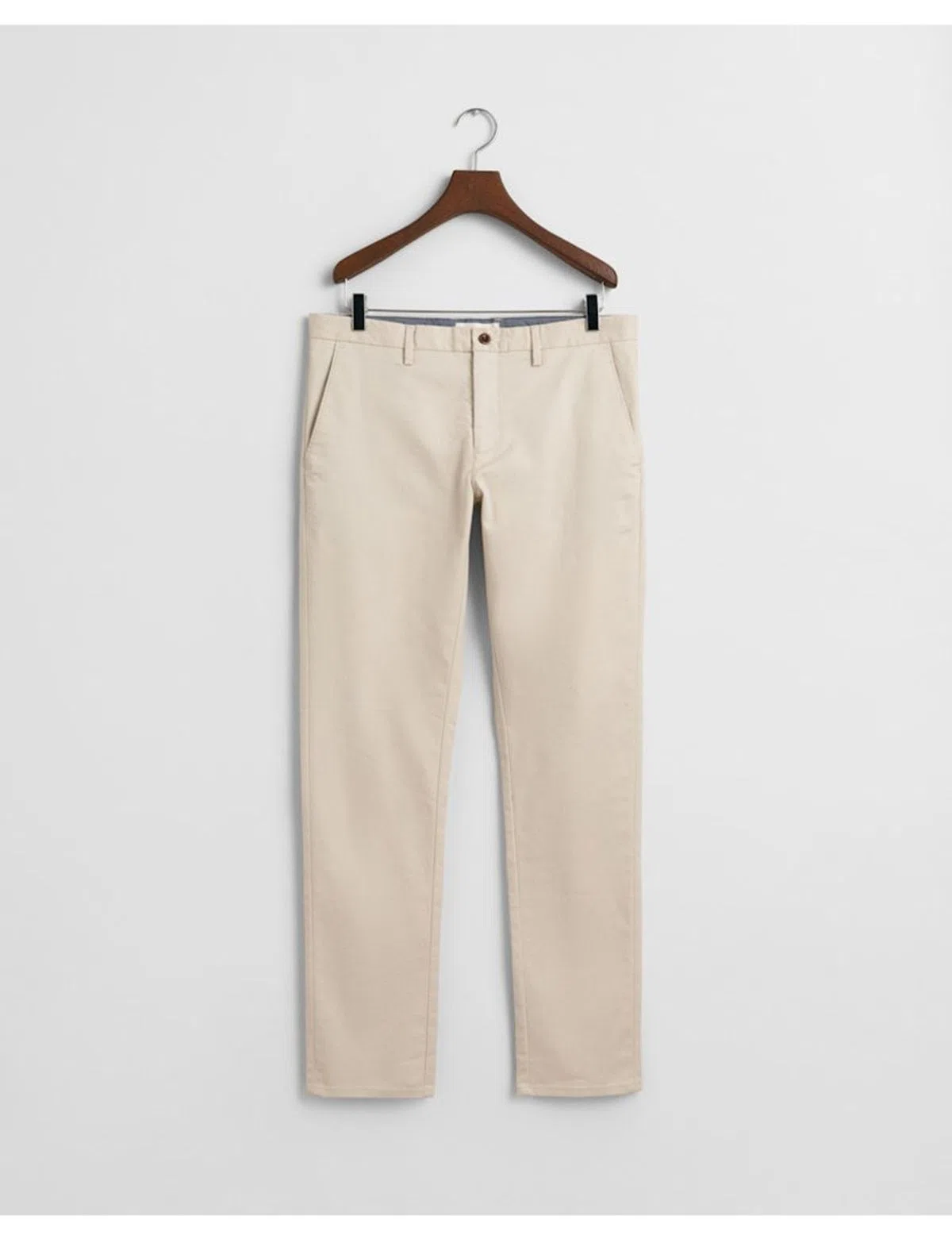 Pantalons Chino Slim Beige