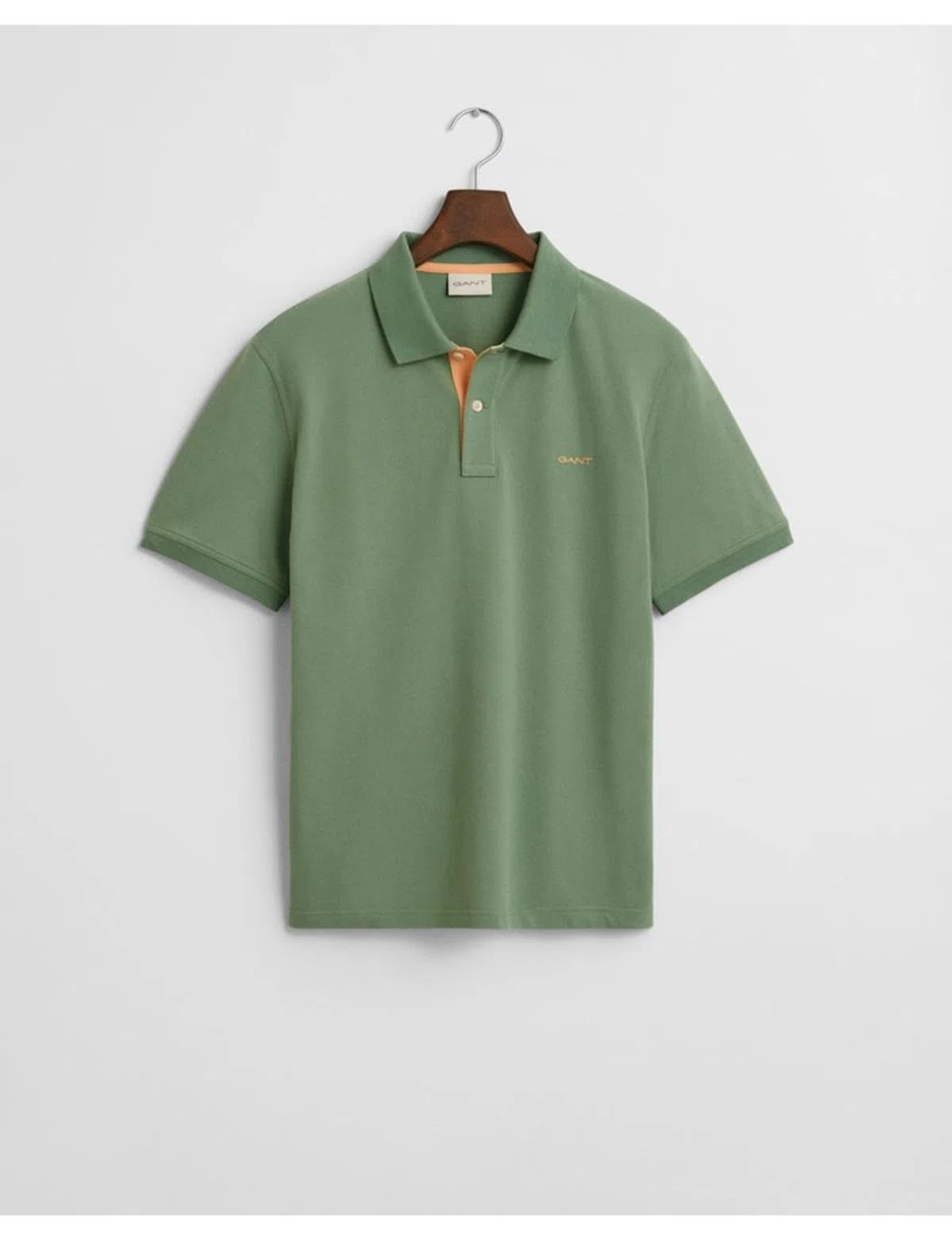 Contrast Green Polo