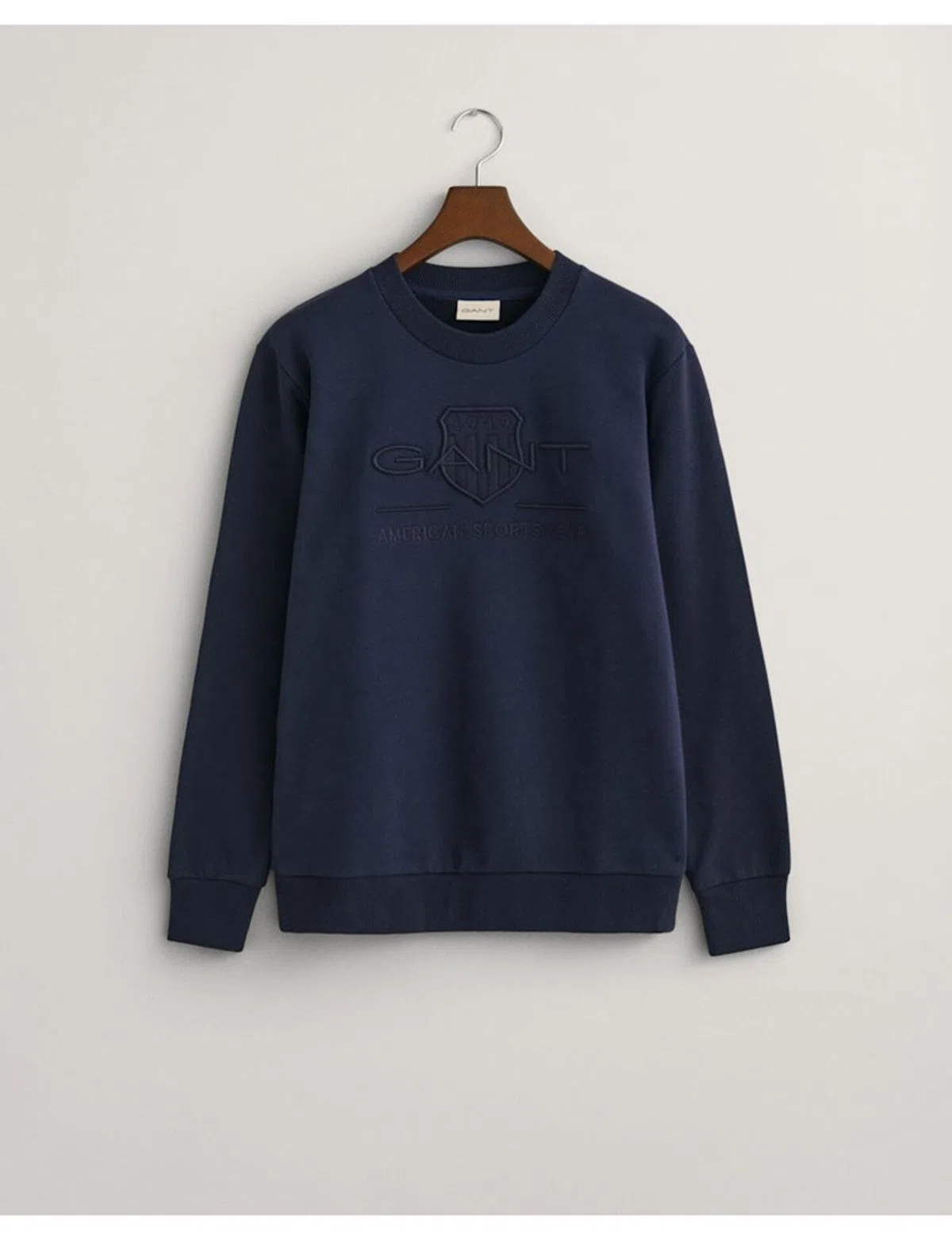 Sweatshirt Tonal Shield Azul