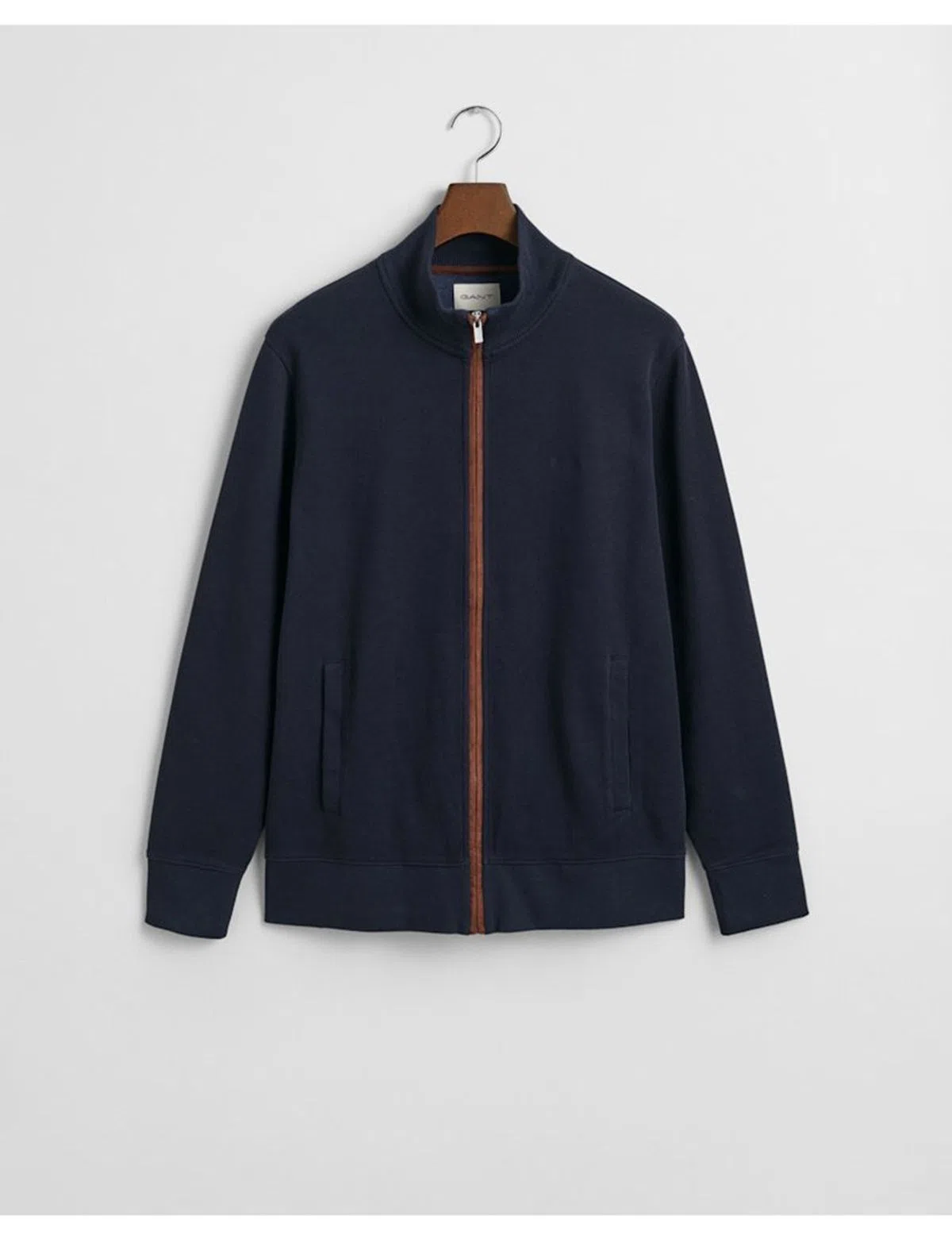 Sacker Rib Zip Jacket Blue