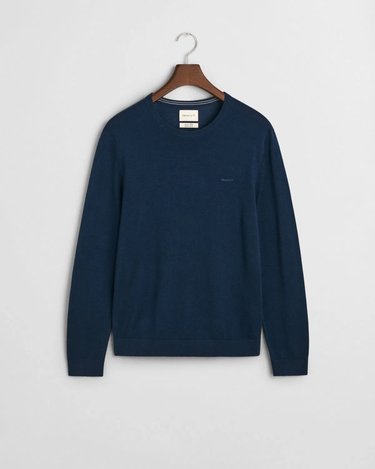 Camisola de lã fina Azul