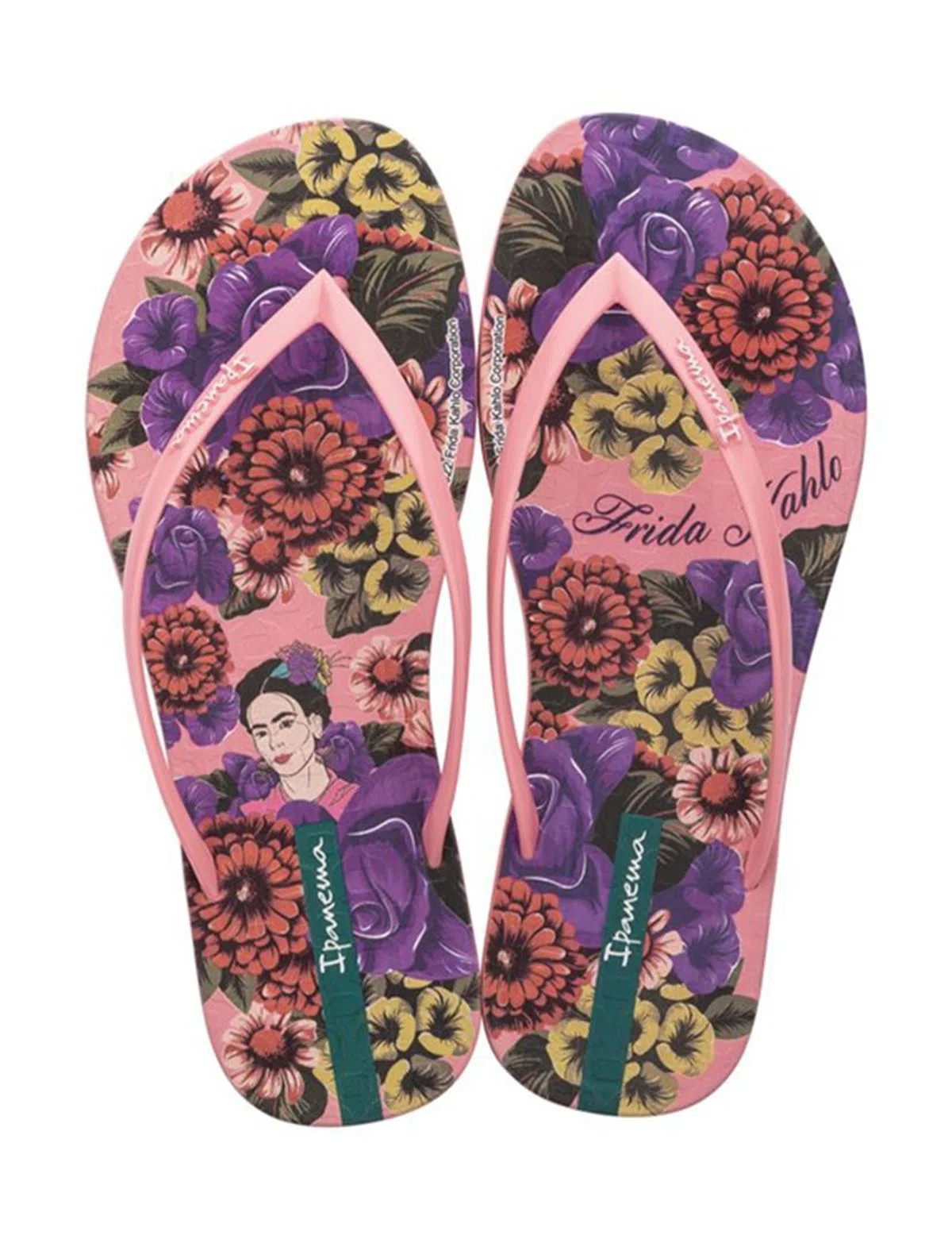 Chinelos Frida Kahlo Multicor