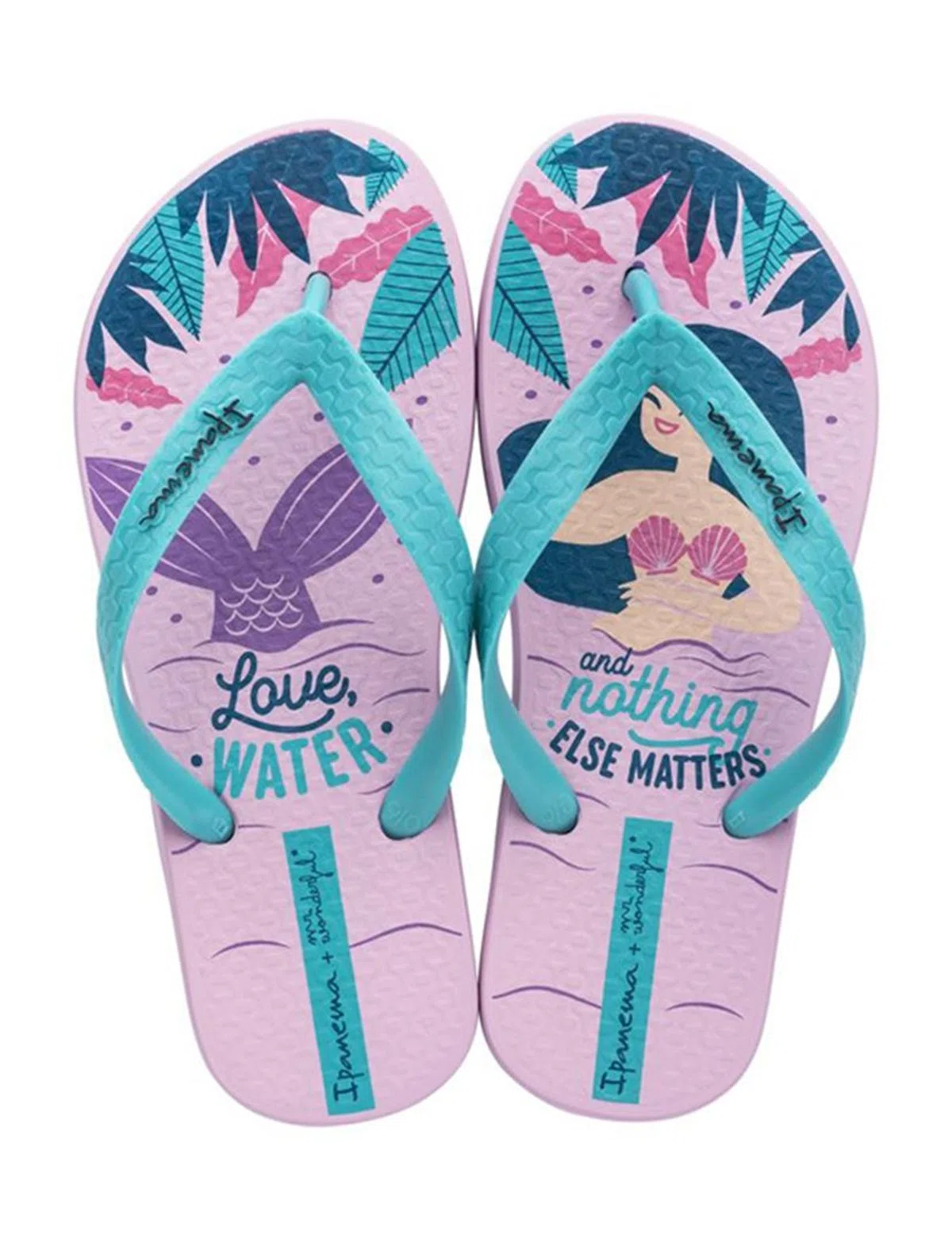 Mr. Wonderful III Kids Slippers Blue/Pink