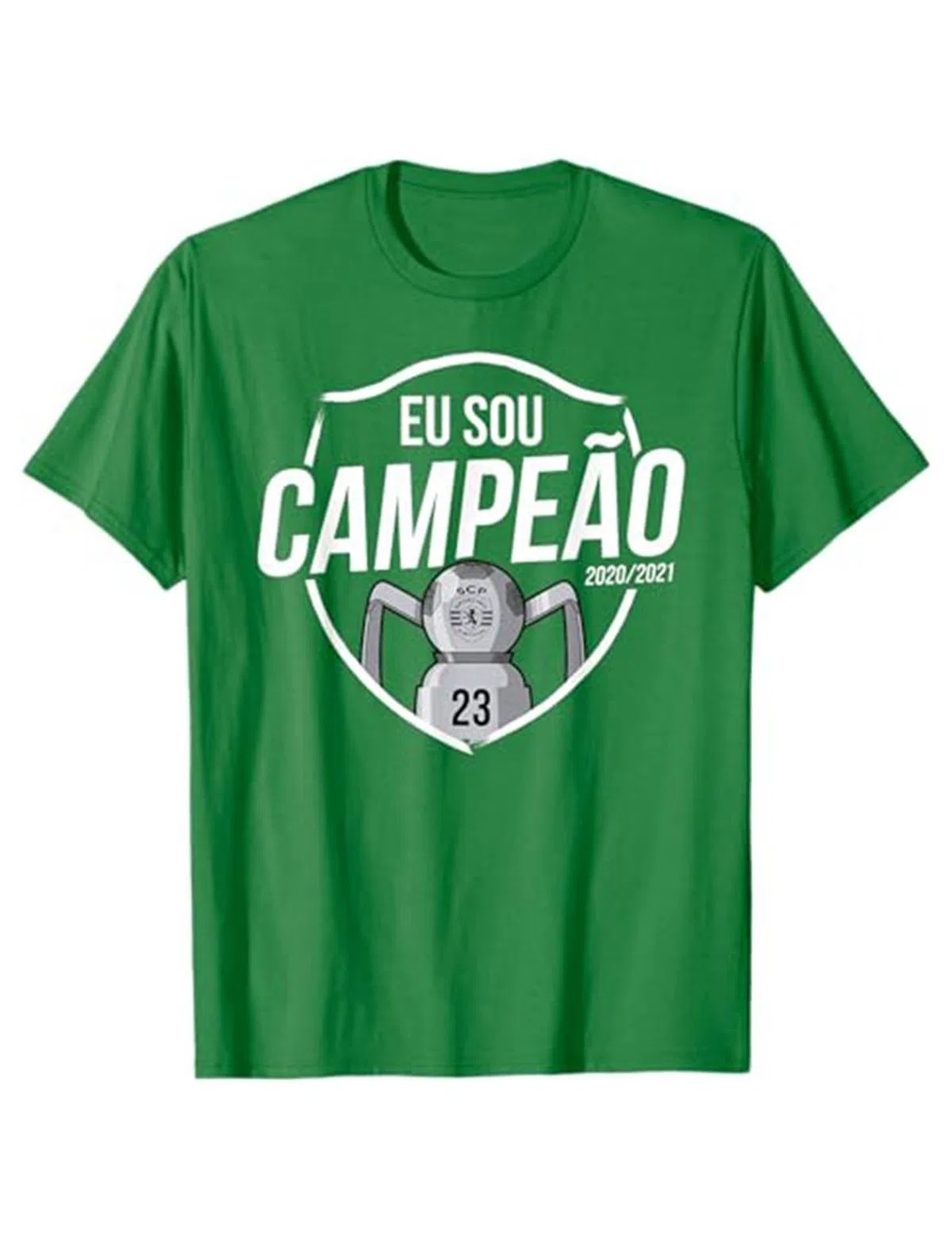 T-Shirt "Eu sou Campeão" SCP 2020/21 Kids Verde
