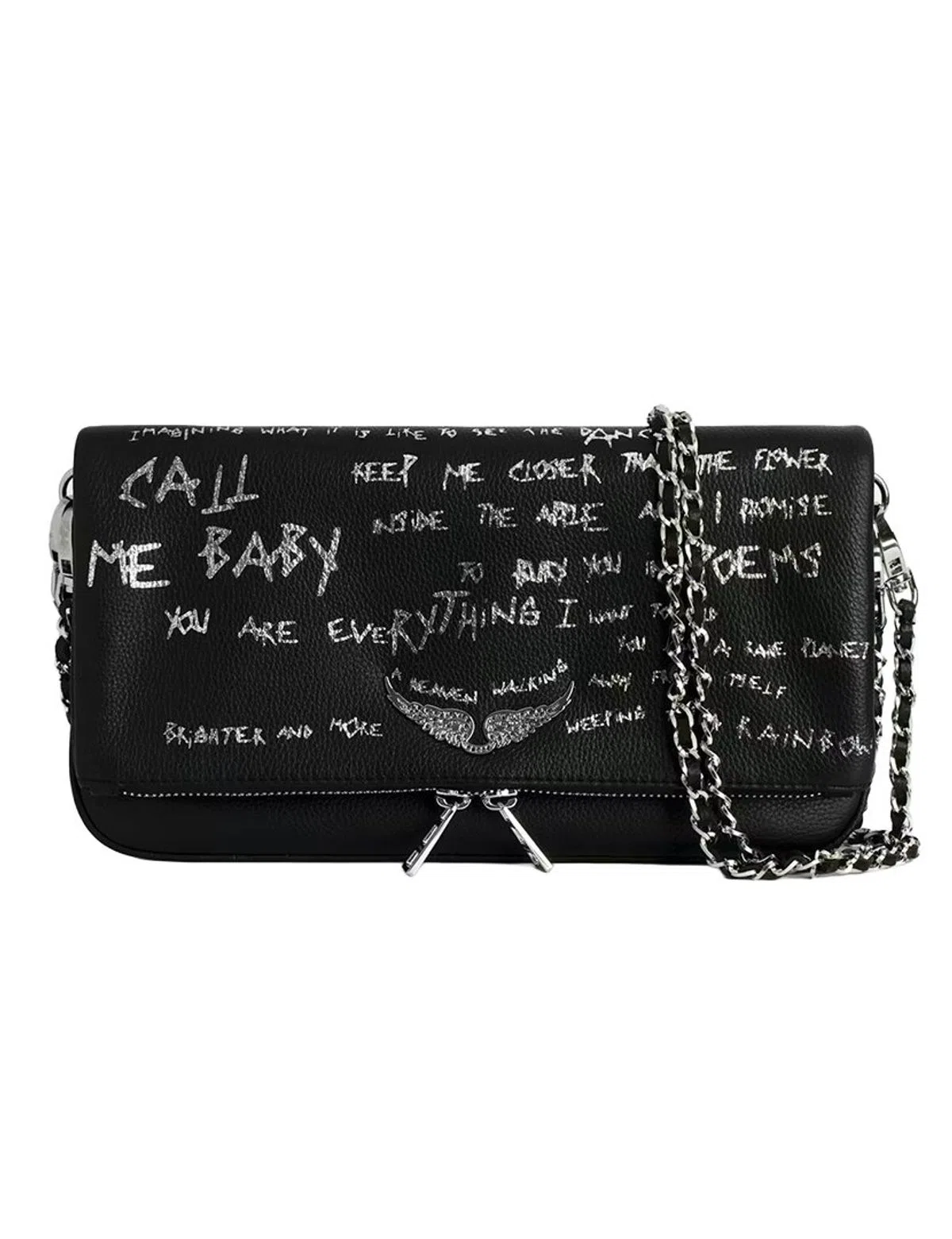 Rock Graffiti Black