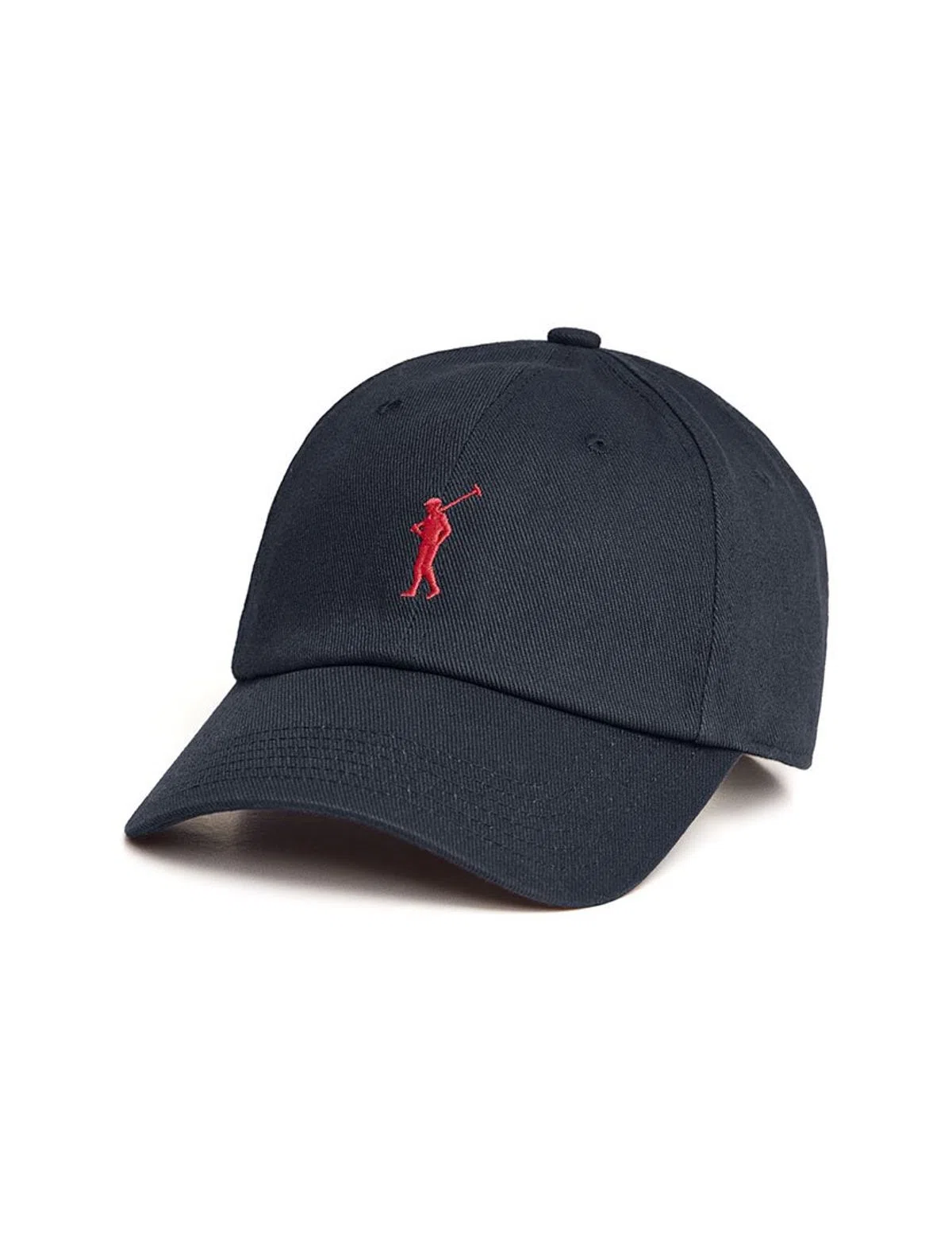 6 Panels Serge Cap Blue