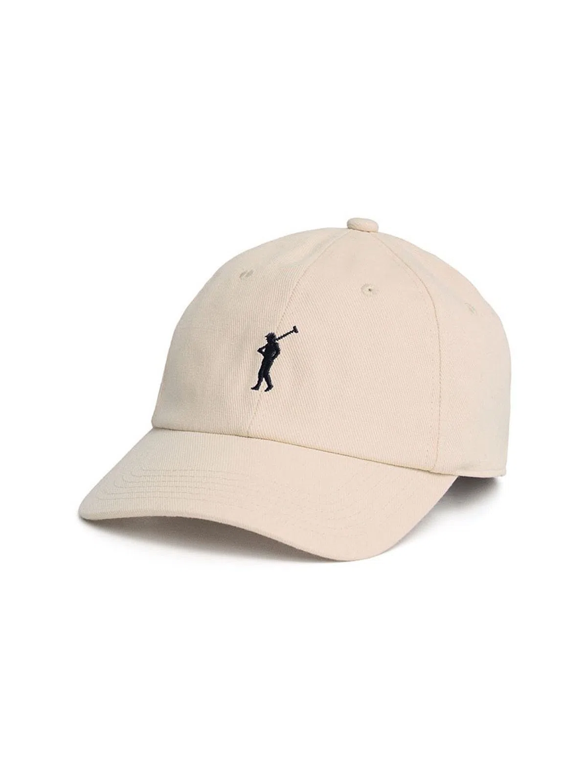 6 Panels Serge Beige Cap