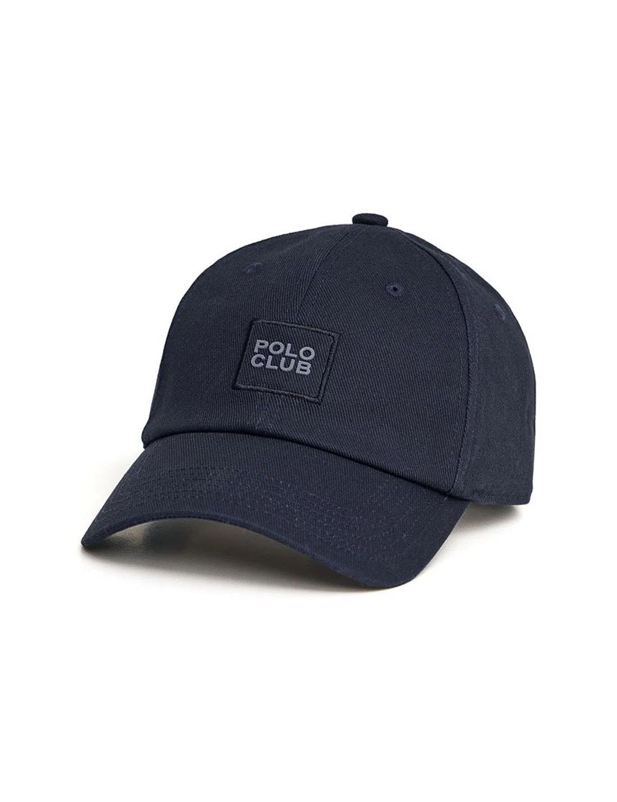 6 Panel Serge Cap Blue