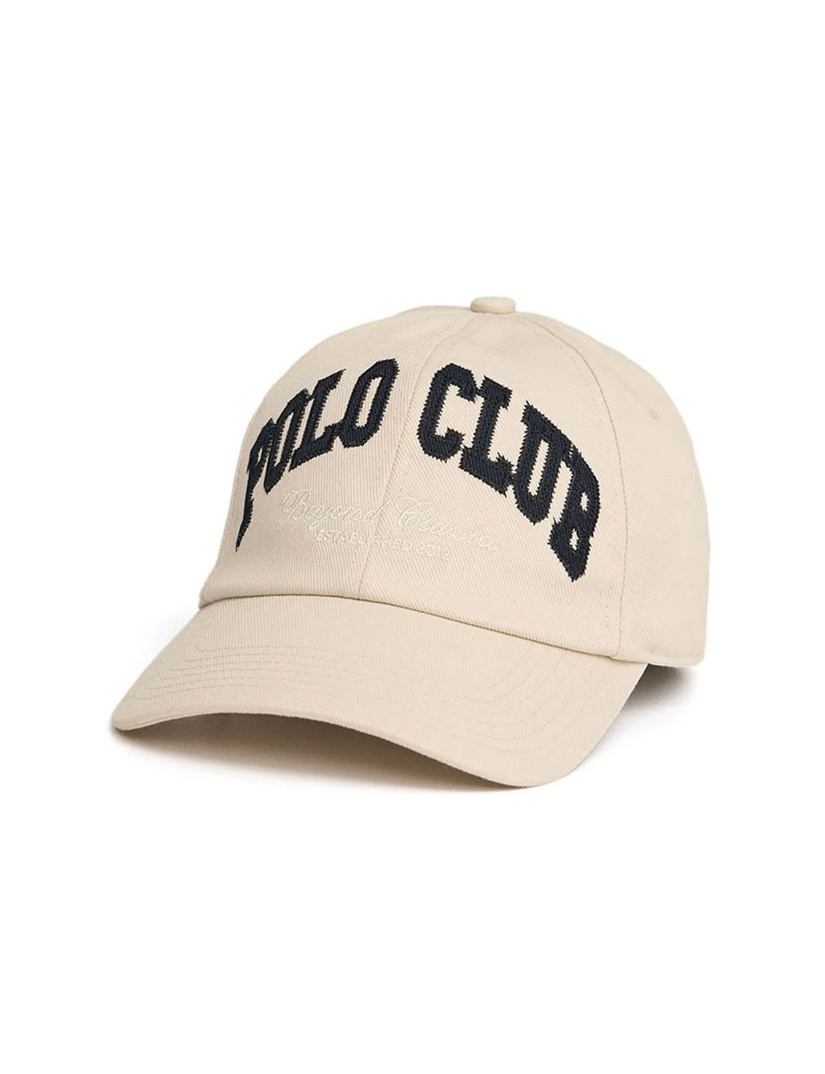 6 Panels Serge Beige Cap