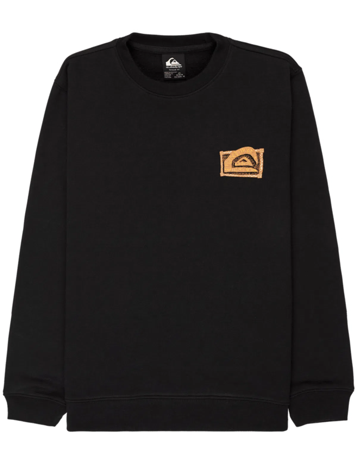 Sweashirt Graphic Crew Preto Kids