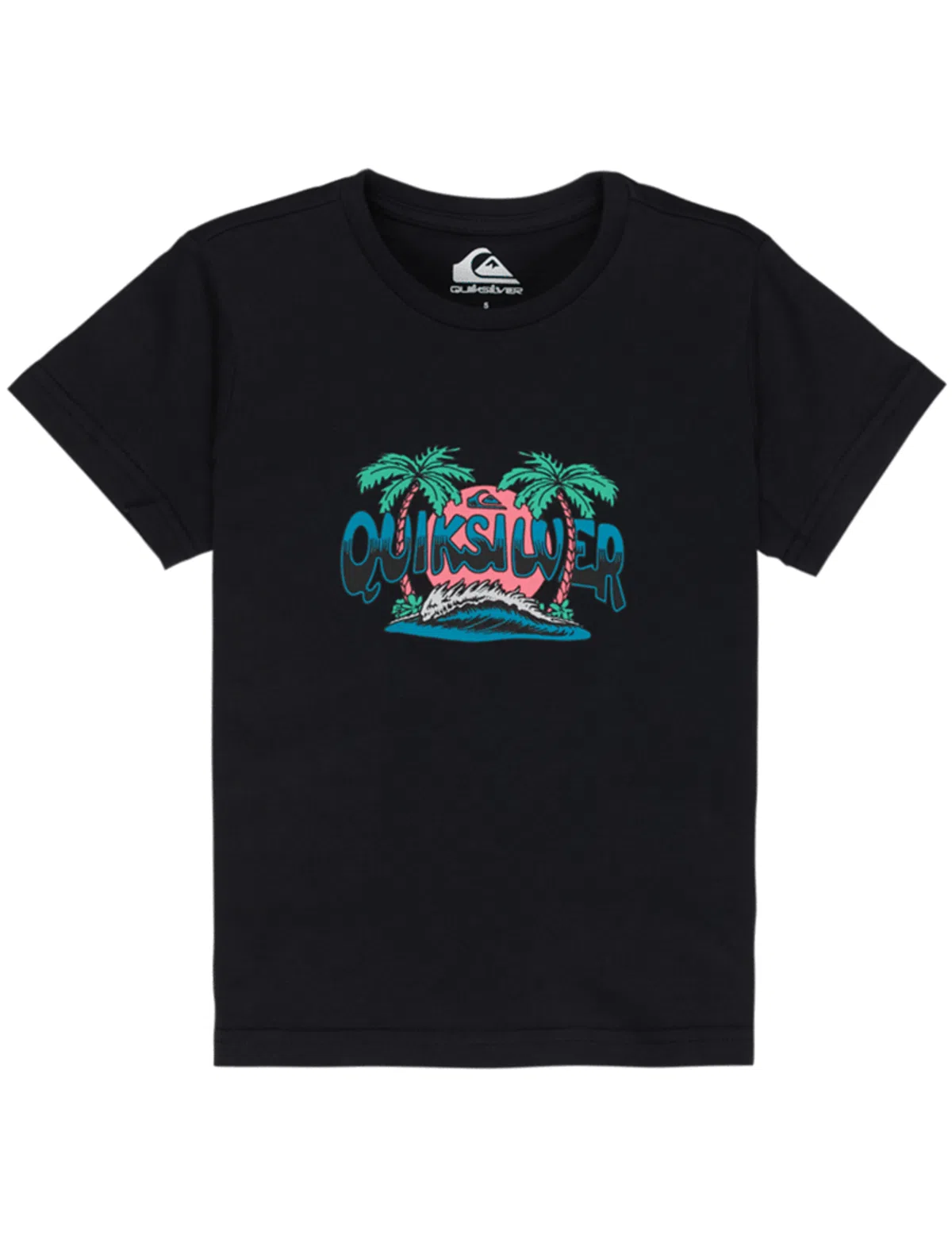 T-Shirt Palm Horizon Preto Kids
