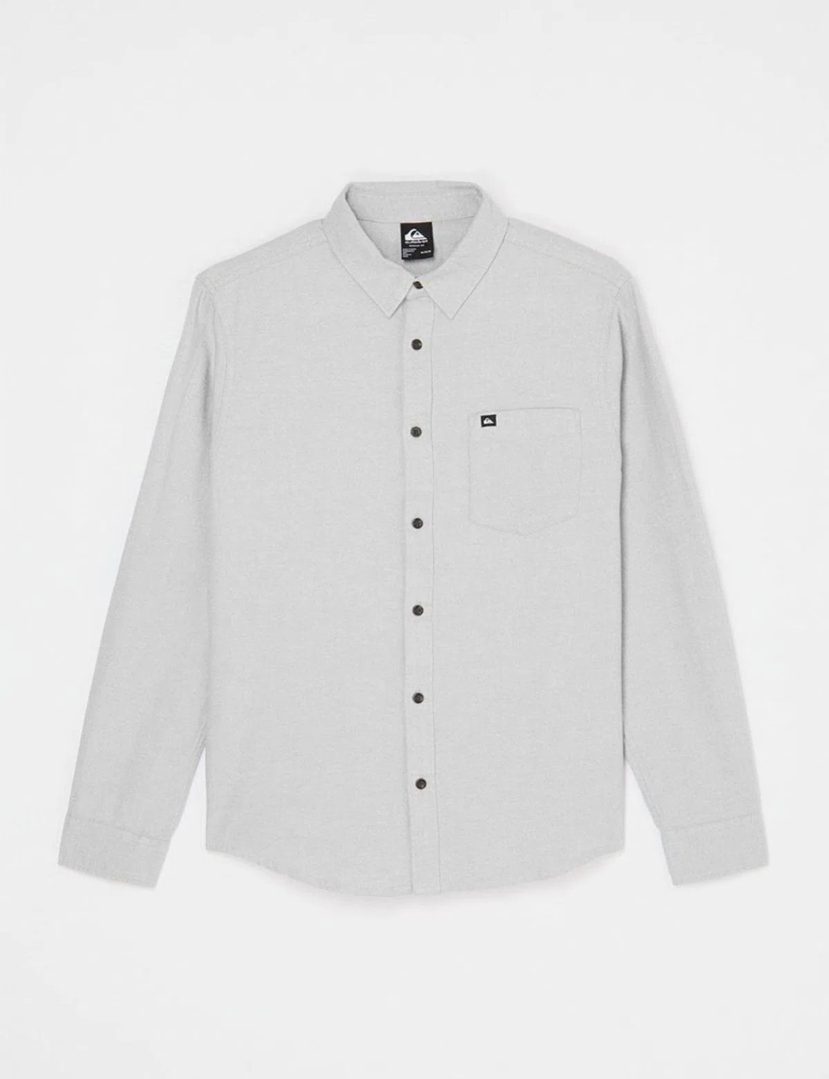 Camisa de mana comprida Motherfly Heather Cinzento
