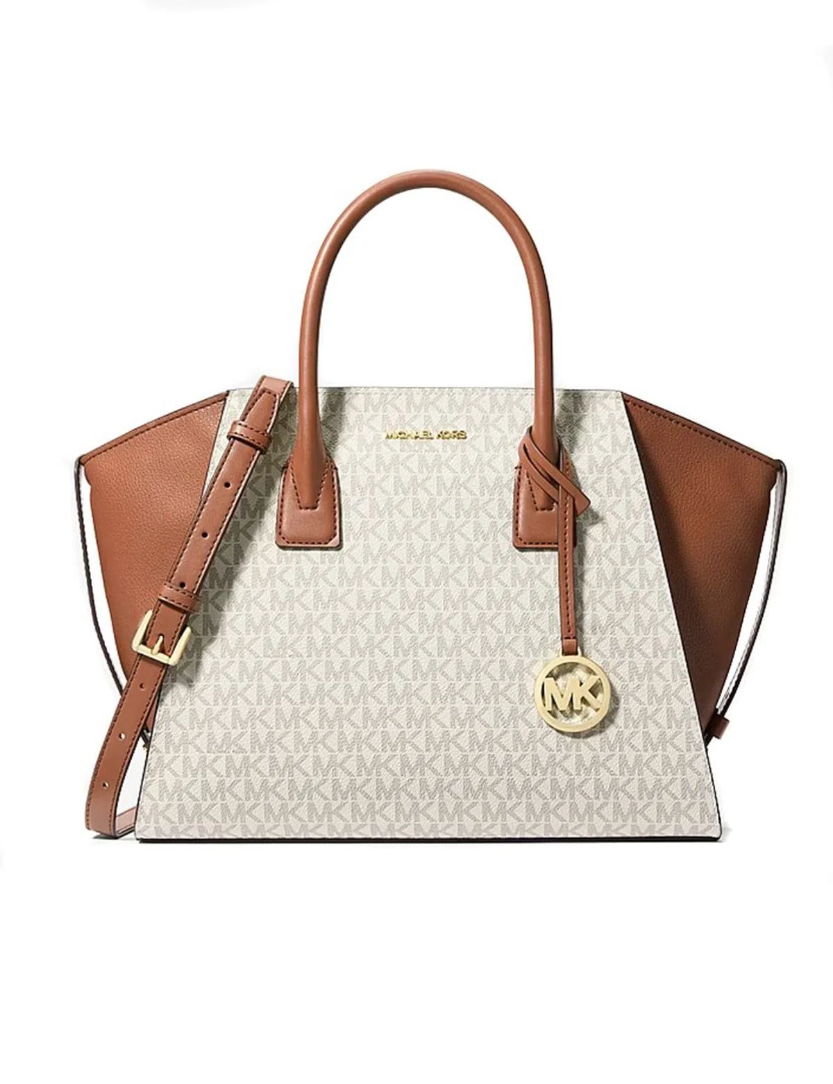 Avril Large Satchel Vanilla