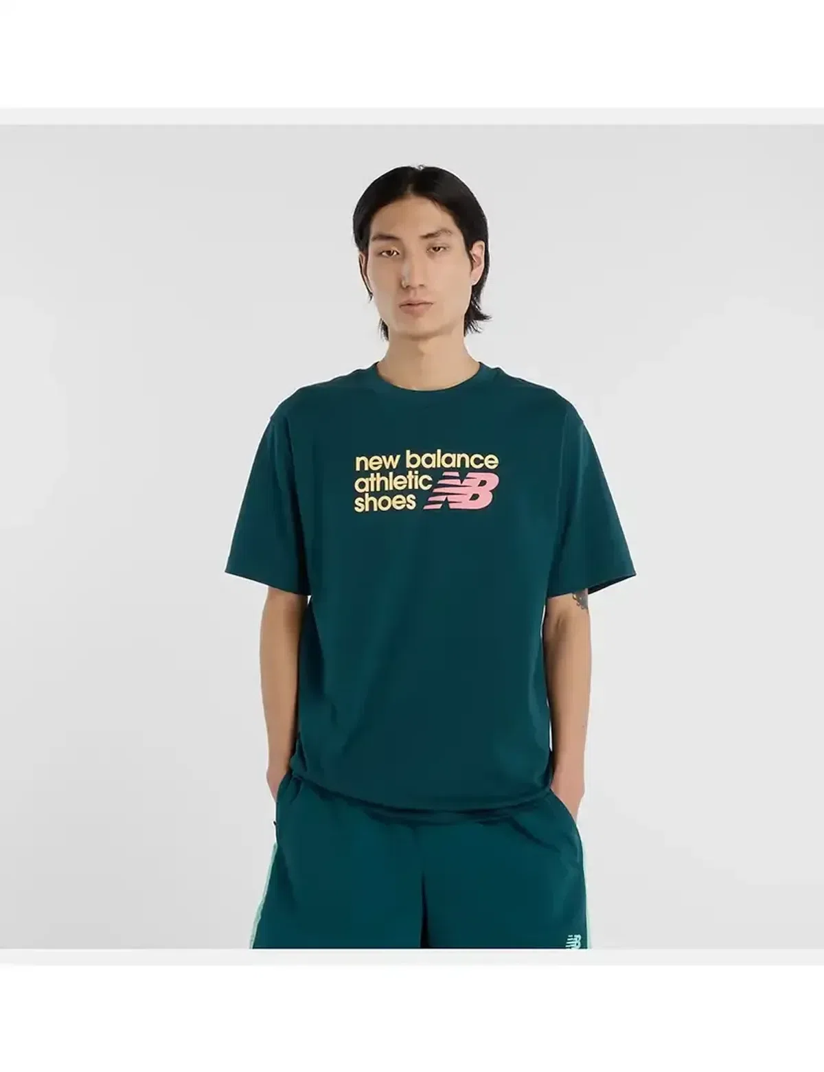 T-Shirt Athletics Premium Relaxed Medusa Green