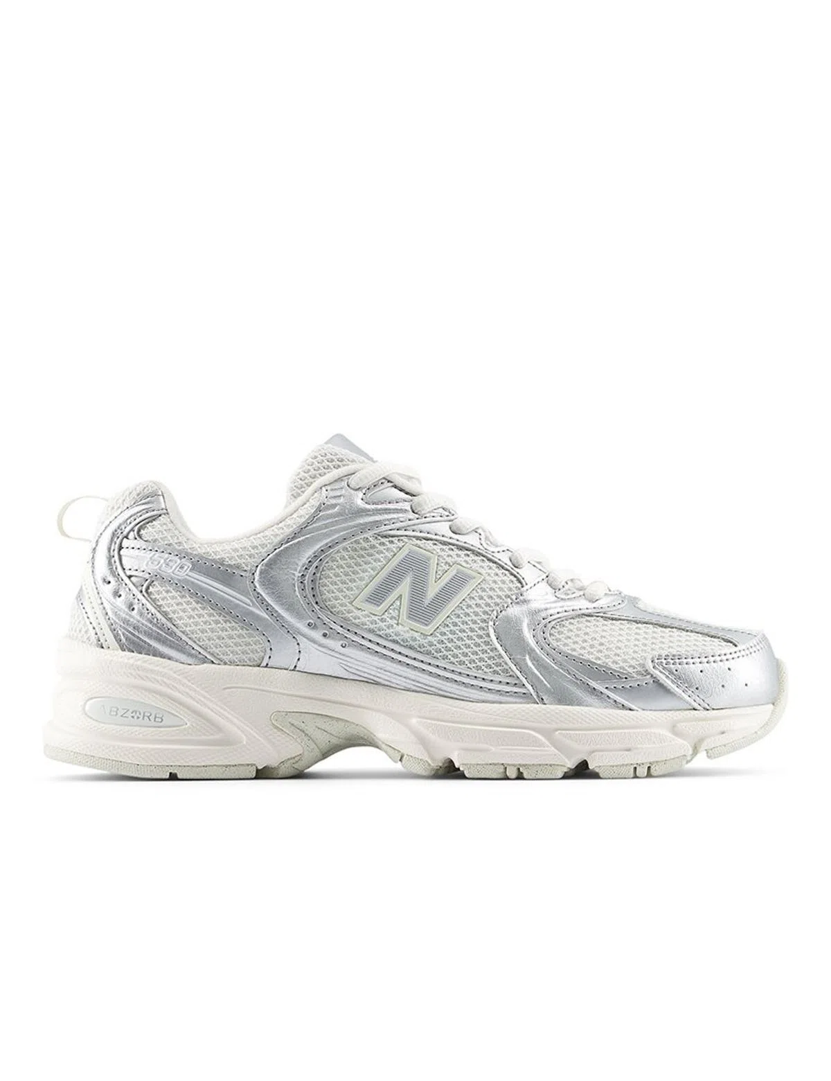 530 Silver Metallic Sneakers