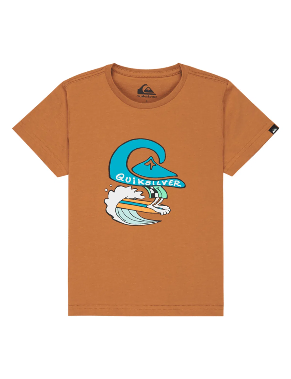 T-Shirt EV Human Wave Castanho