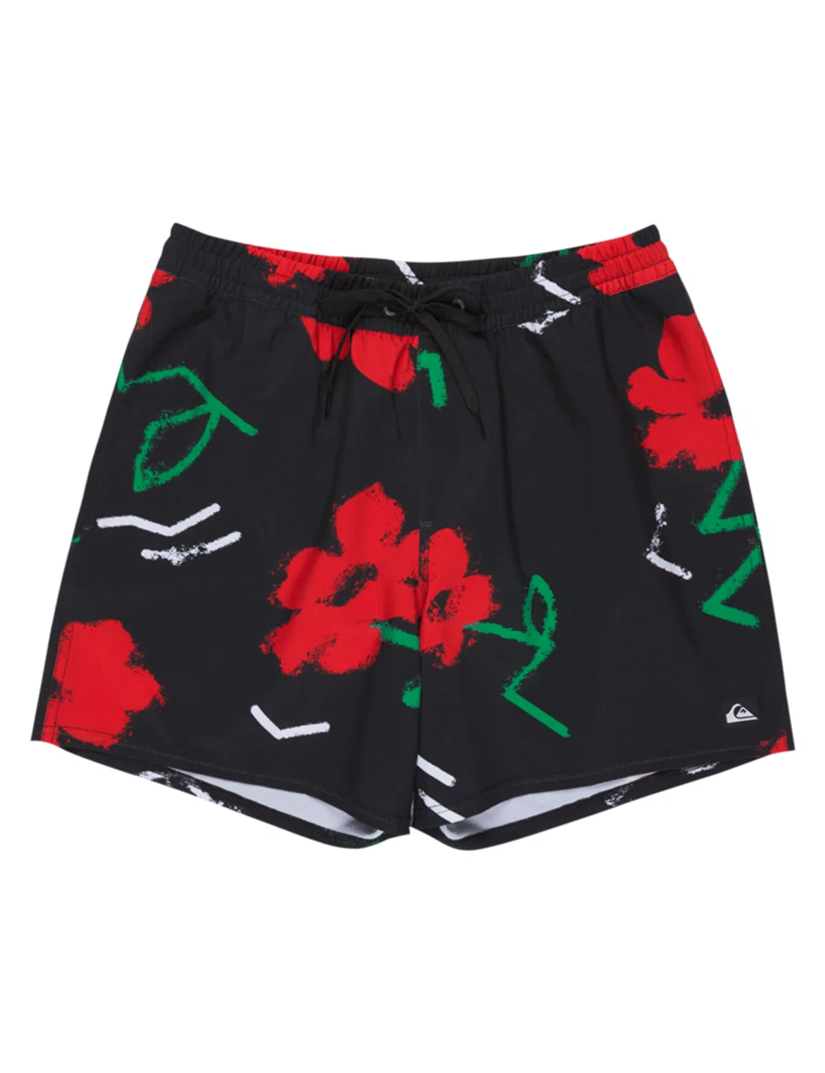 Calções de Banho Stretch Printed Volley 16 Preto