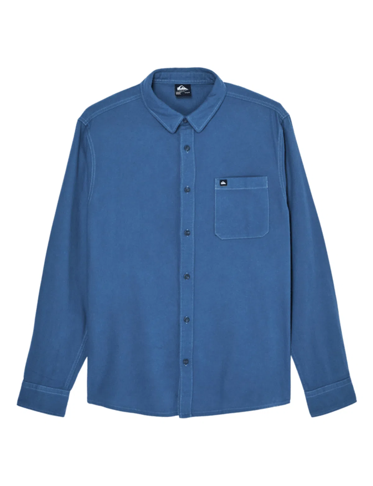 Camisa manga comprida Motherfly Solid Azul