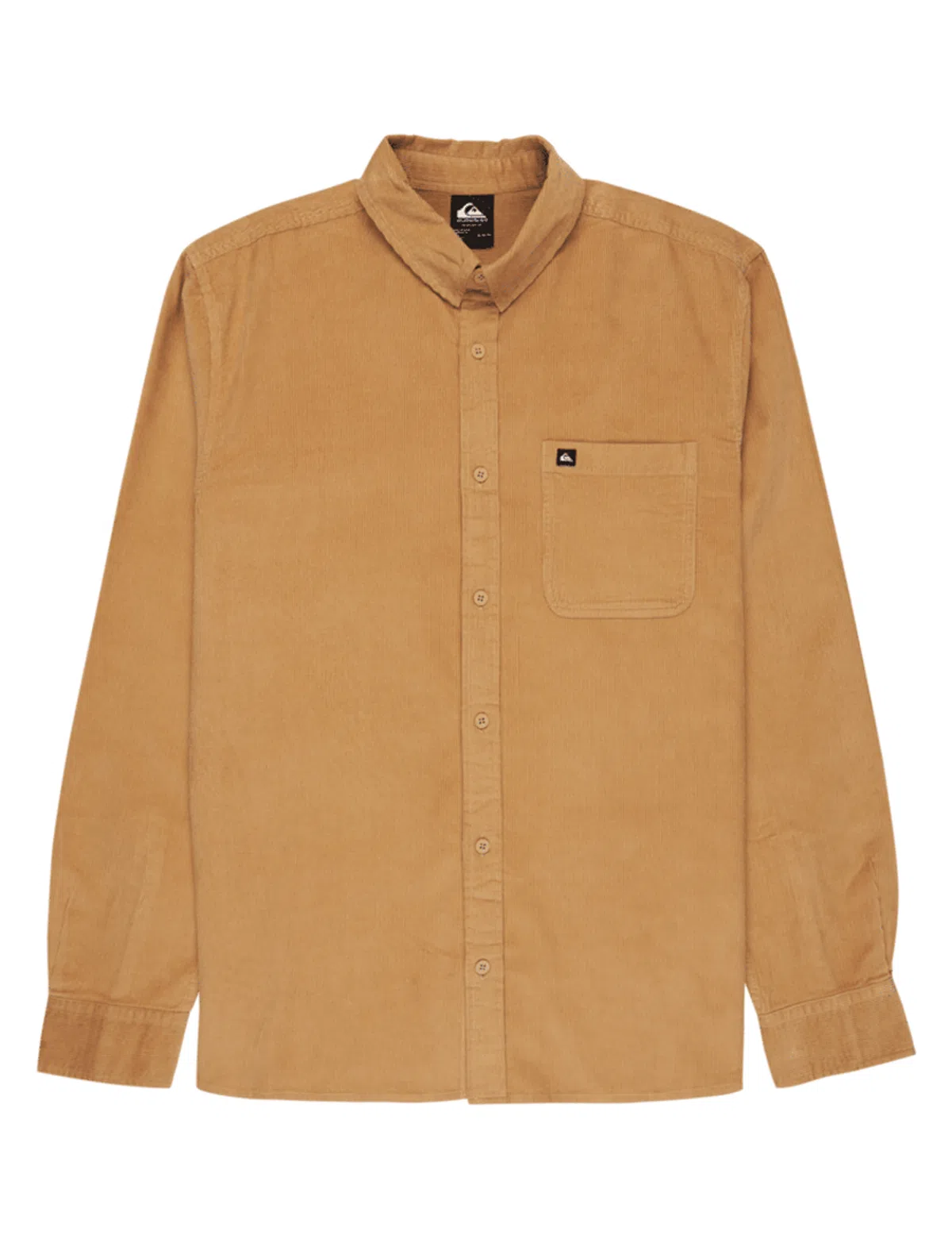 Camisa manga comprida Smoke Trail Cord Castanho