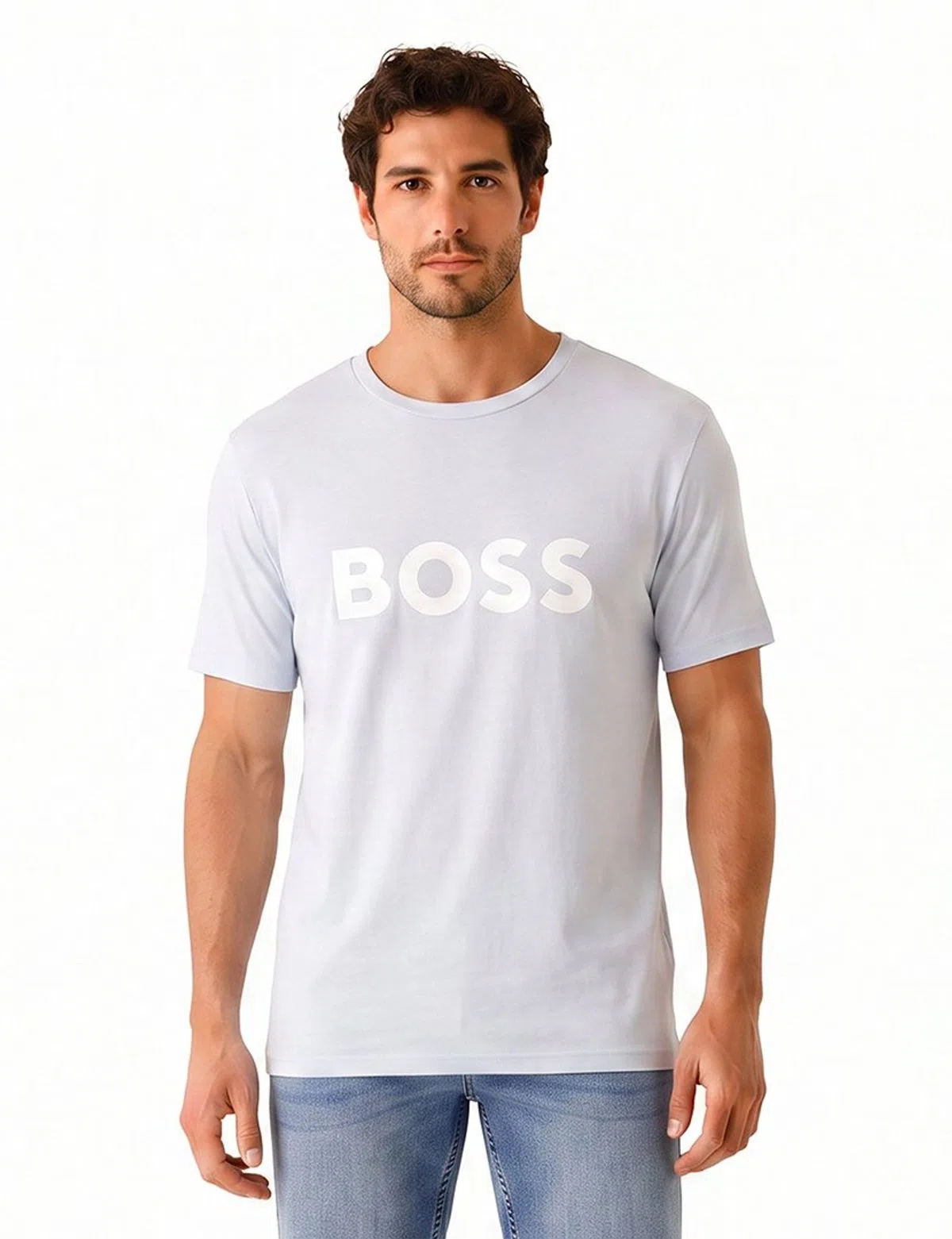 T-Shirt Regular Fit Azul Claro