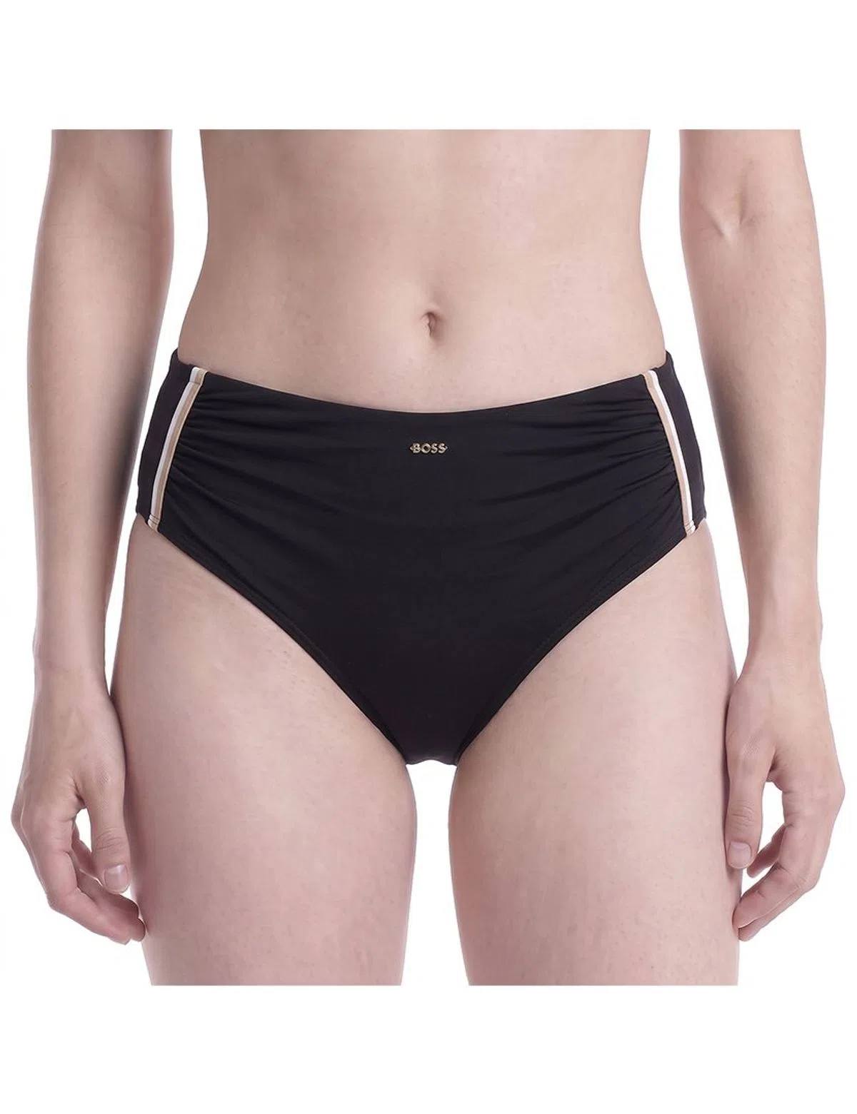 Cuecas Biquini Cintura Subida Preto