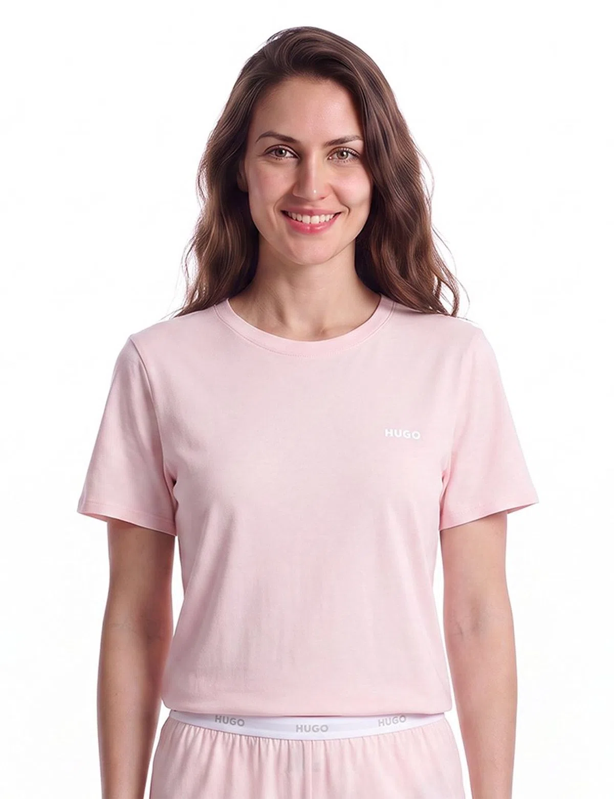 T-Shirt de pijama Relaxed Fit Rosa claro