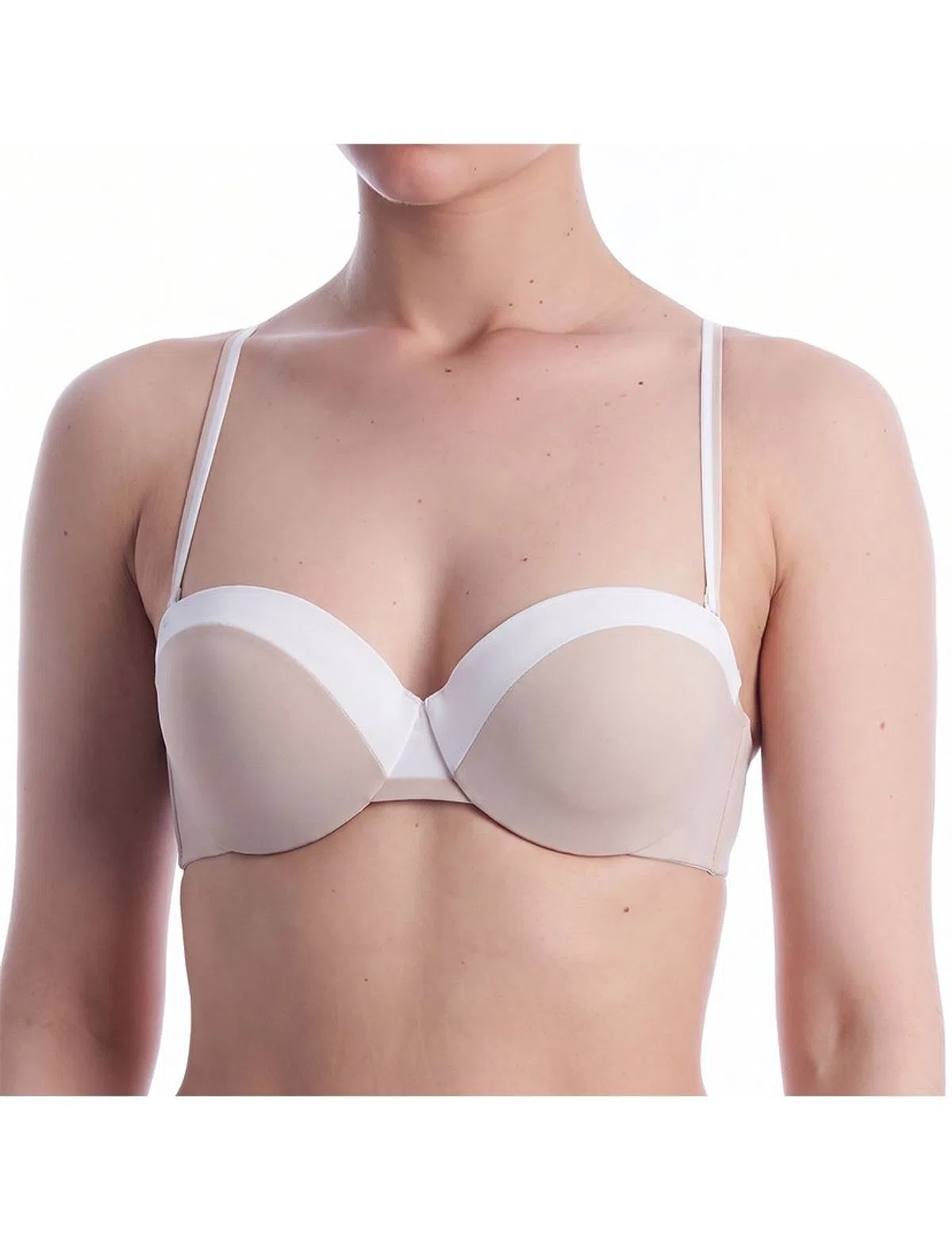 Soutien Balconette Bege-Branco