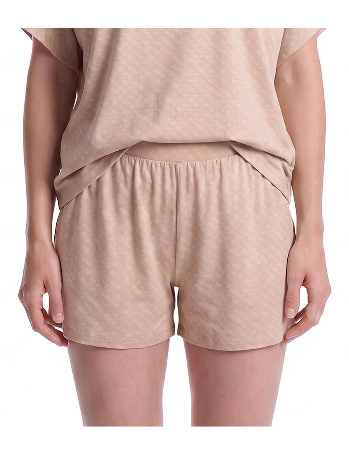 Calções de pijama Castanho
