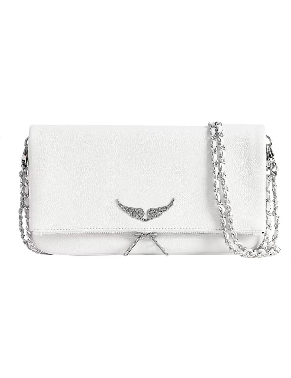 Rock Grained Leather White