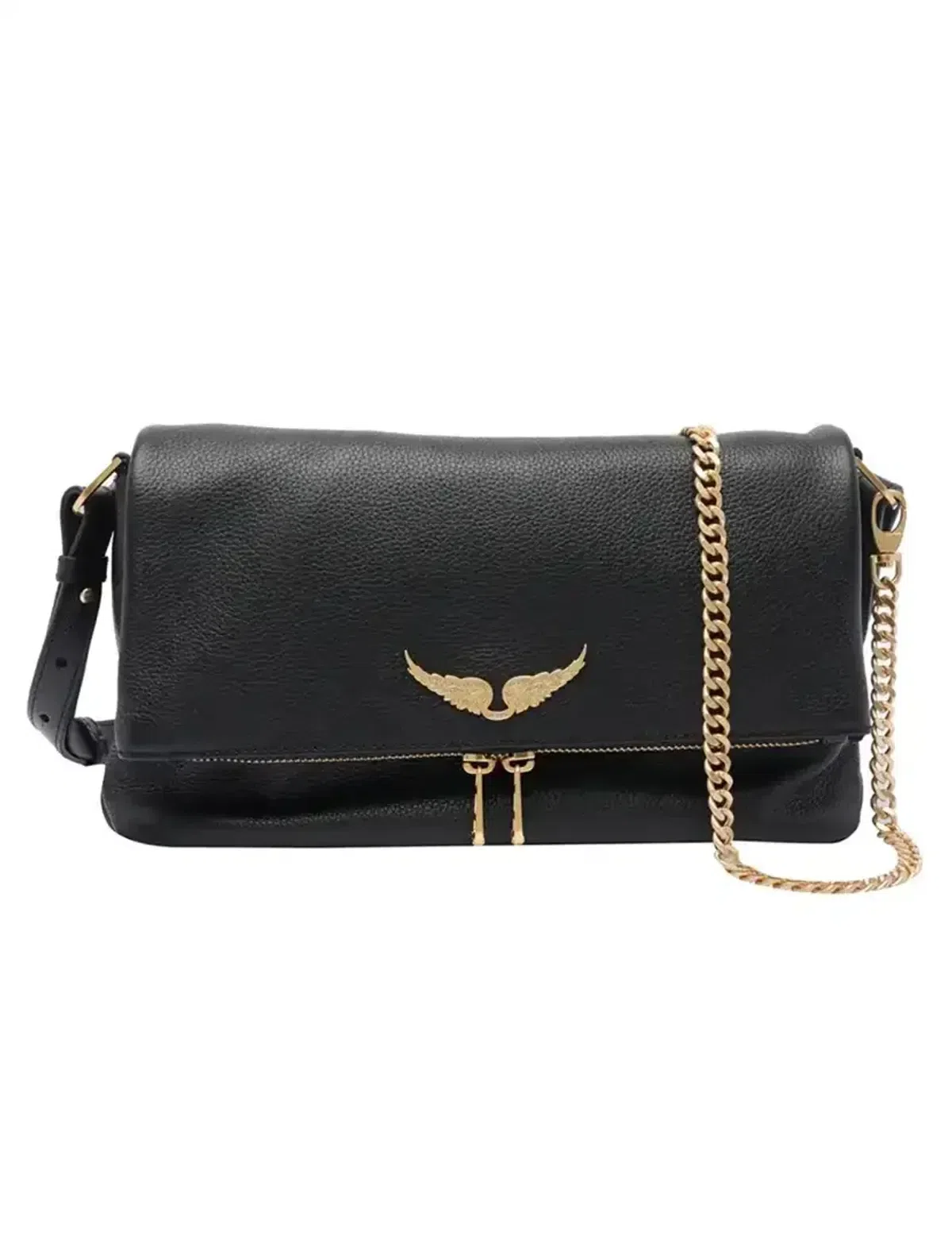 Rocky II Grained Leather Black