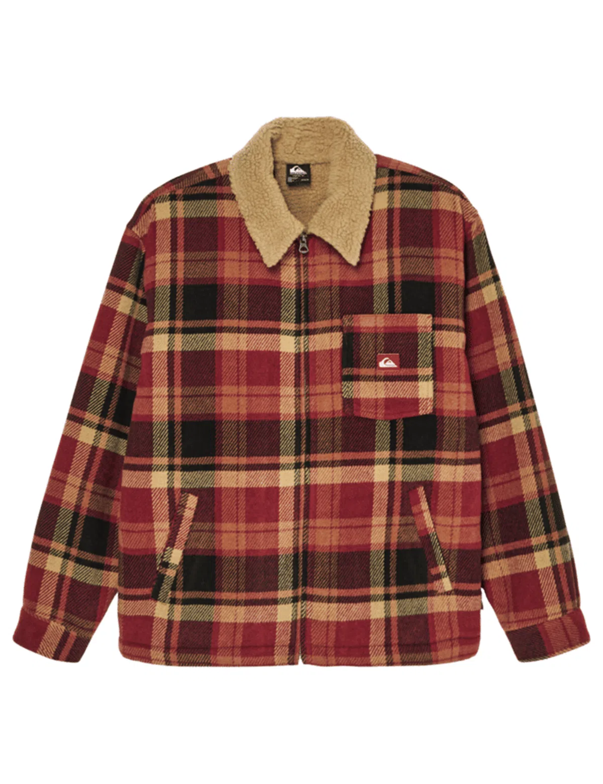 Casaco Sherpa Harrington Vermelho