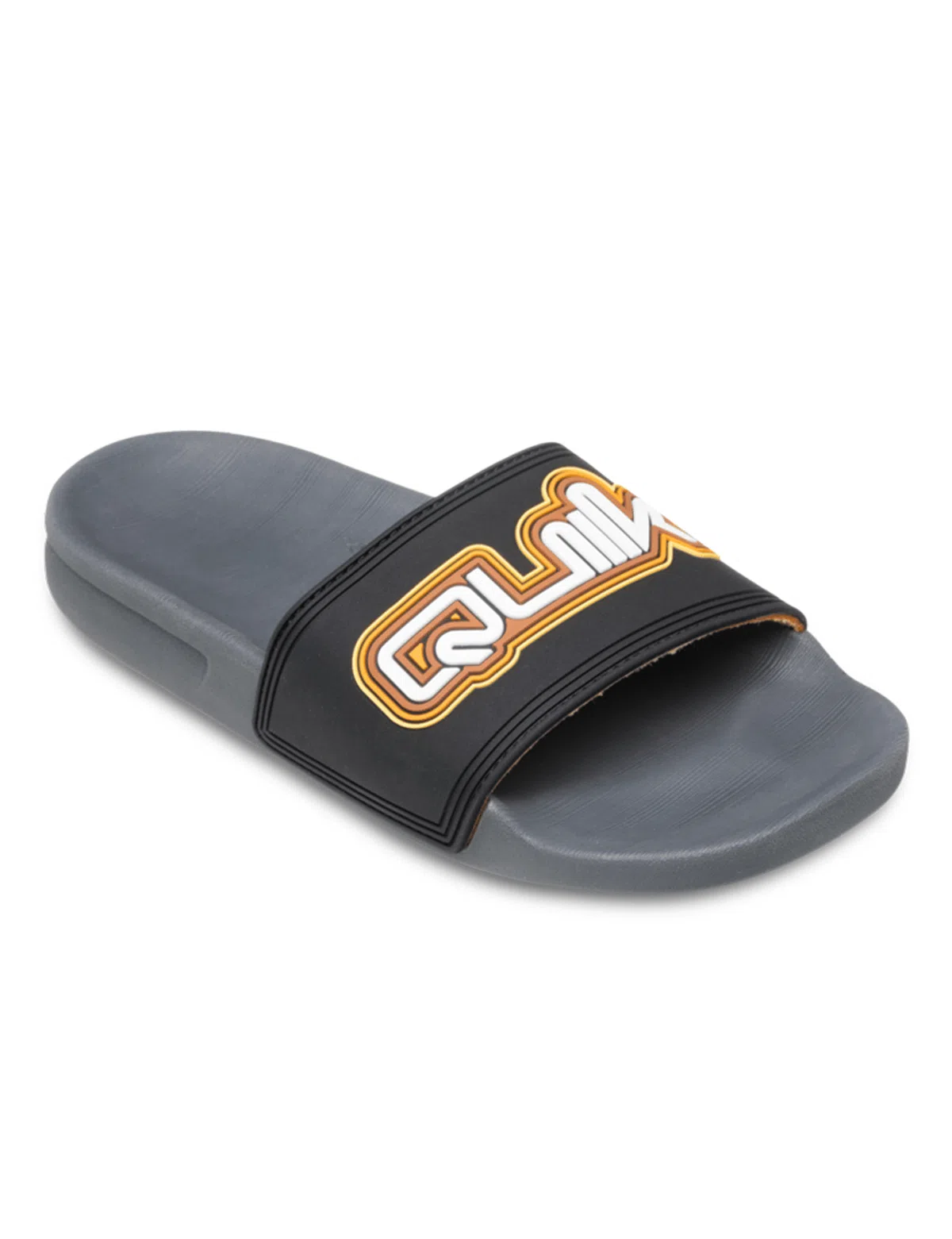 Chinelos Rivi Wordmark Slide II Preto