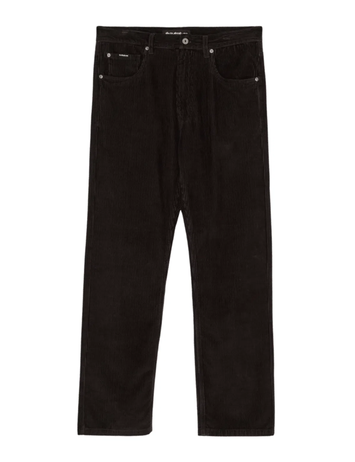 Calças de veludo Regular Cord Preto