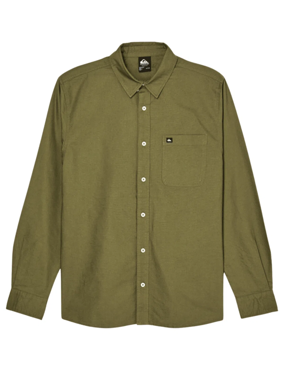 Camisa de manga comprida Smoke Trail Oxford Verde