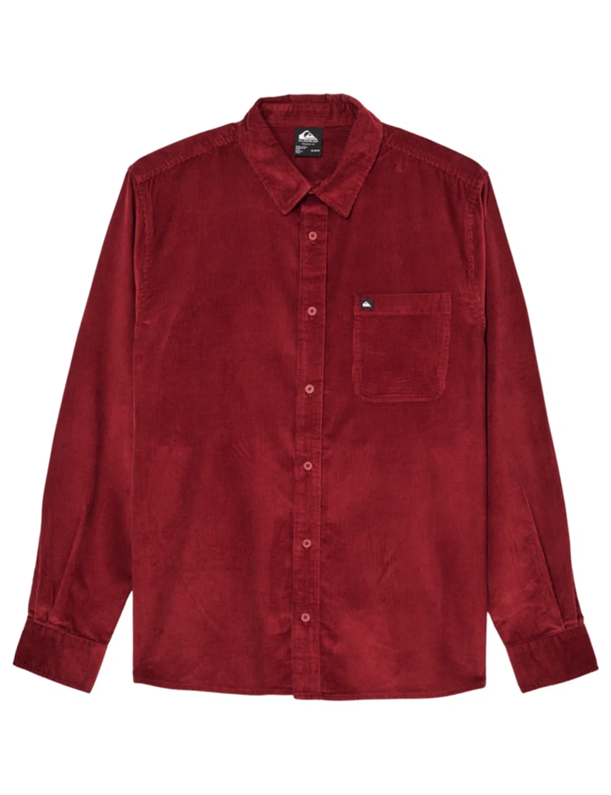 Camisa de bombarzina Smoke Trail Cord Vermelho
