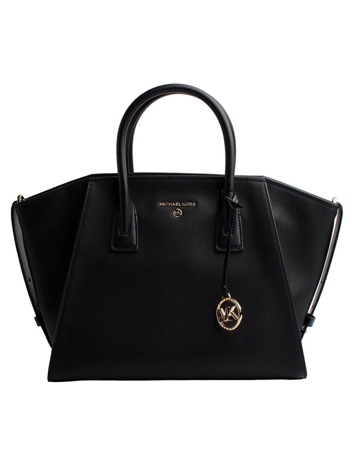 Avril Leather Satchel Bag
