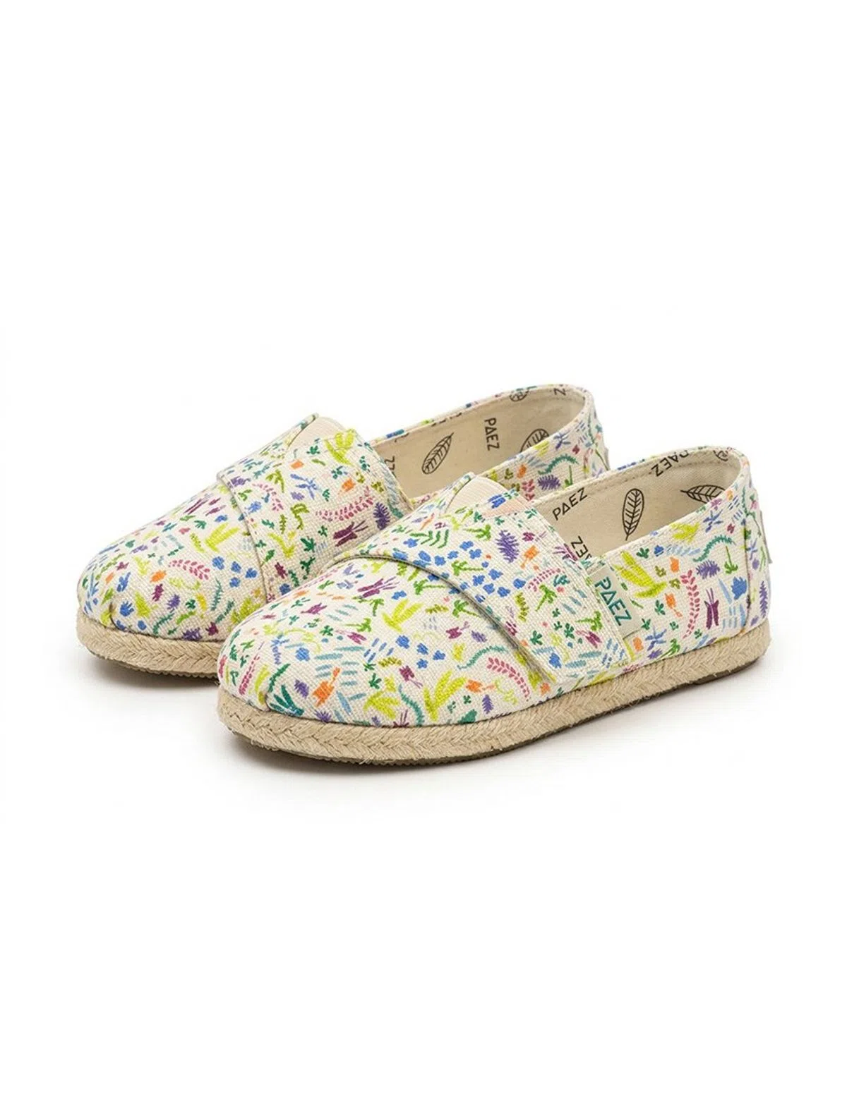 Alpercatas Print Flowers White Multi Kids