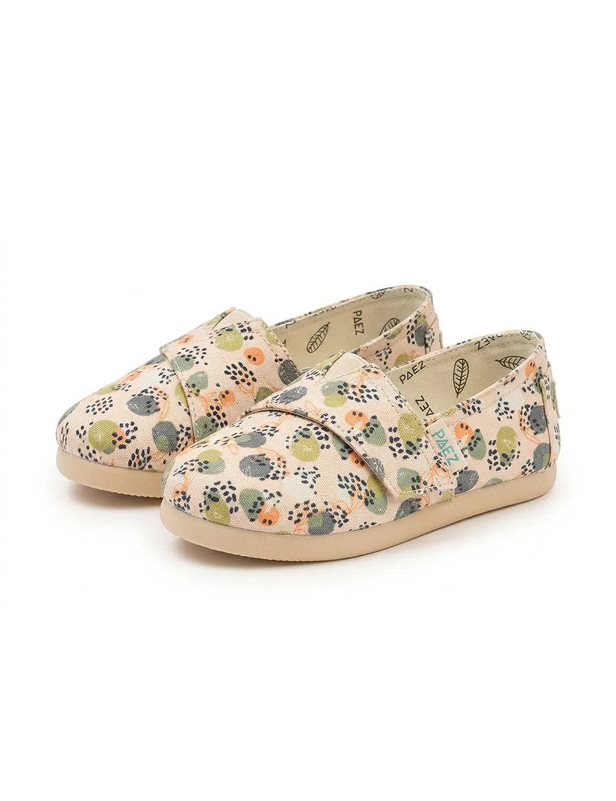 Alpercatas Print Flowers Nude Kids