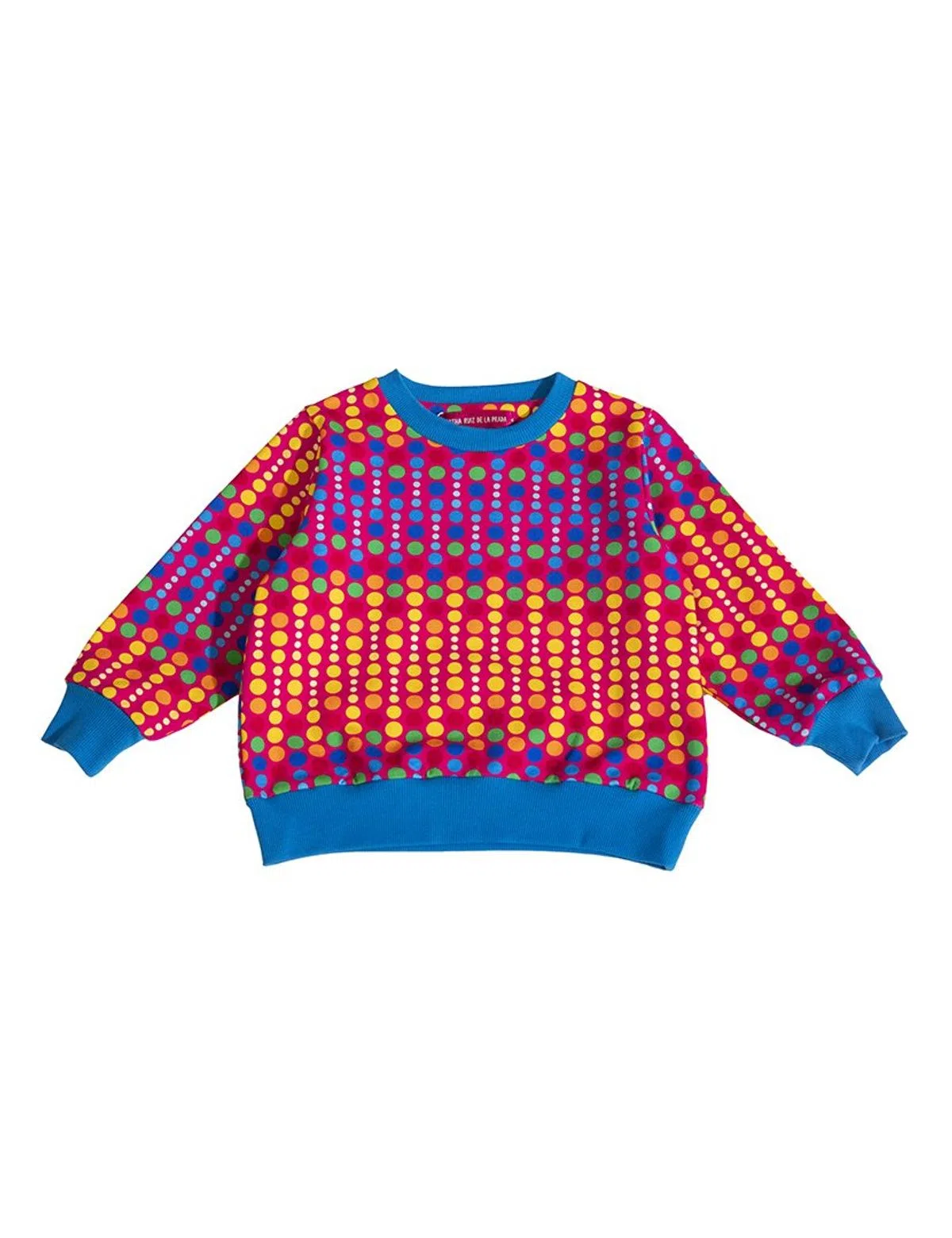 Sweatshirt Dots Multicor