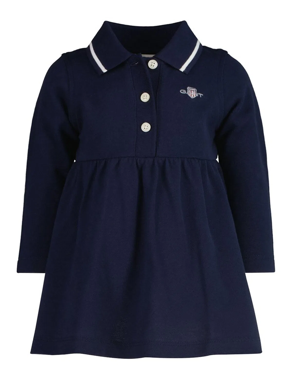Long Sleeve Blue Dress